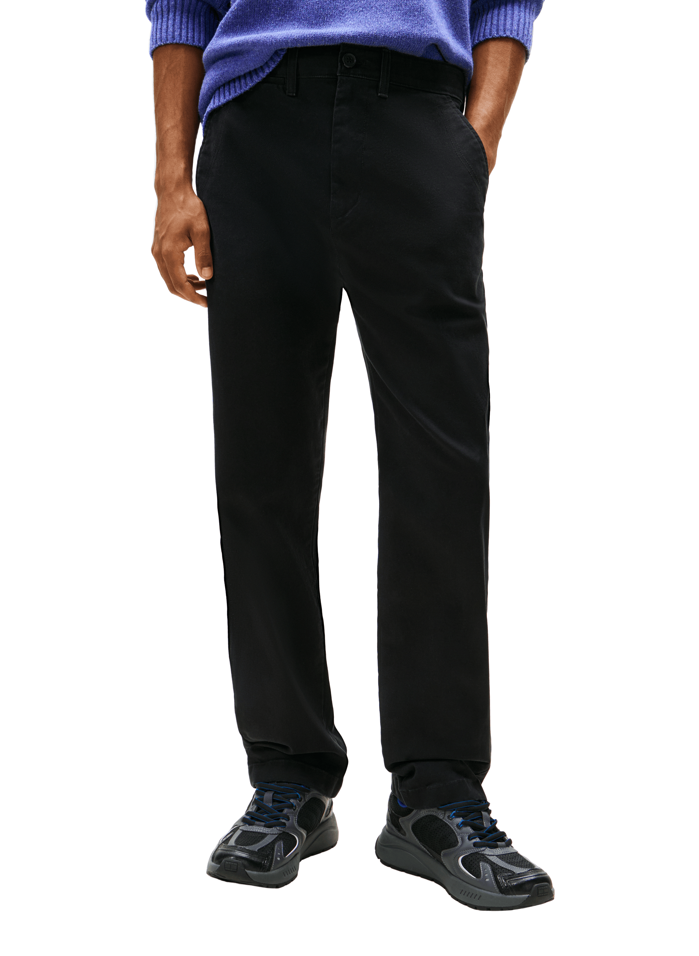 TOMMY HILFIGER Otis chino pants Black