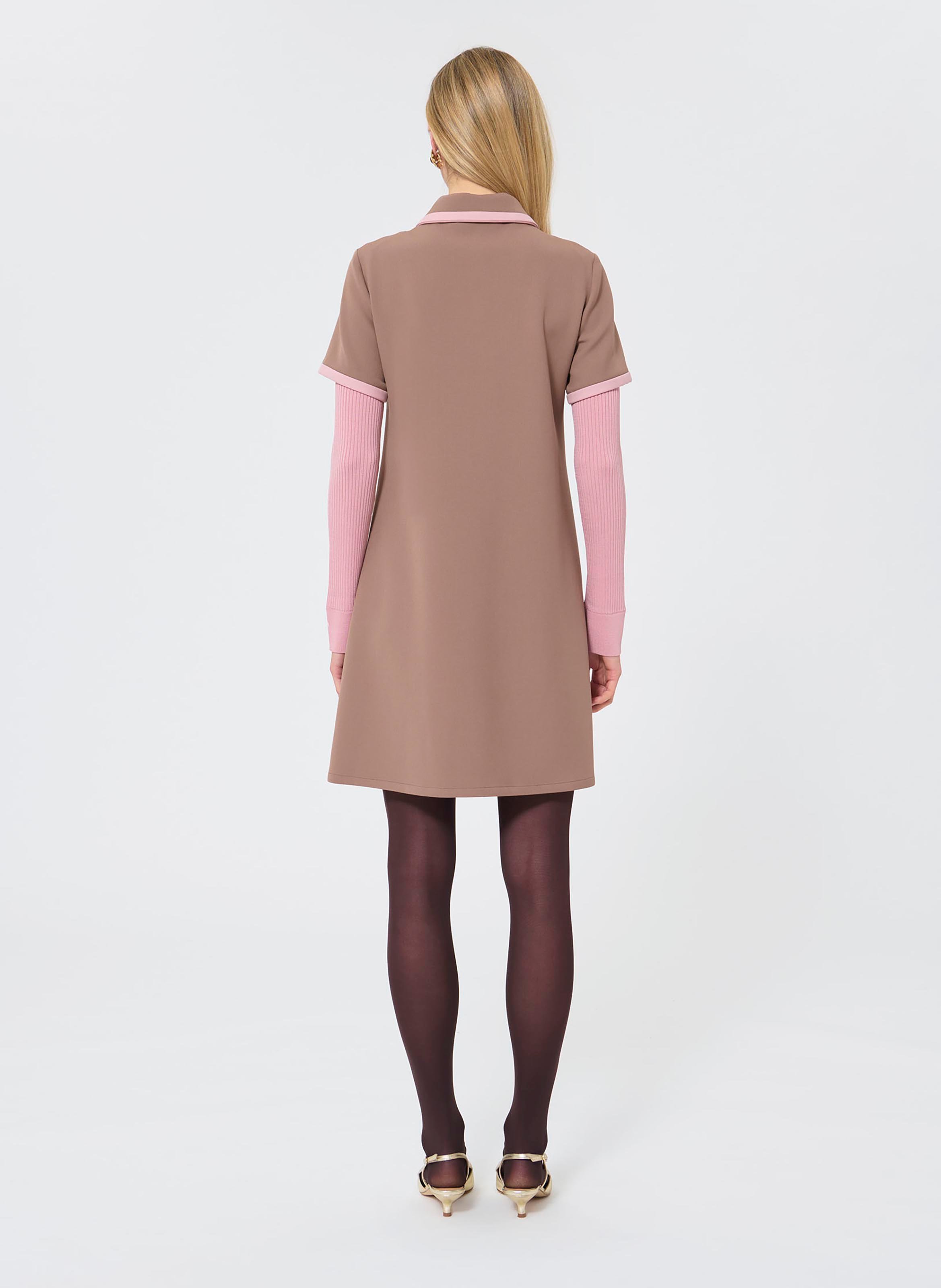 Robe rubina TARA JARMON Marron