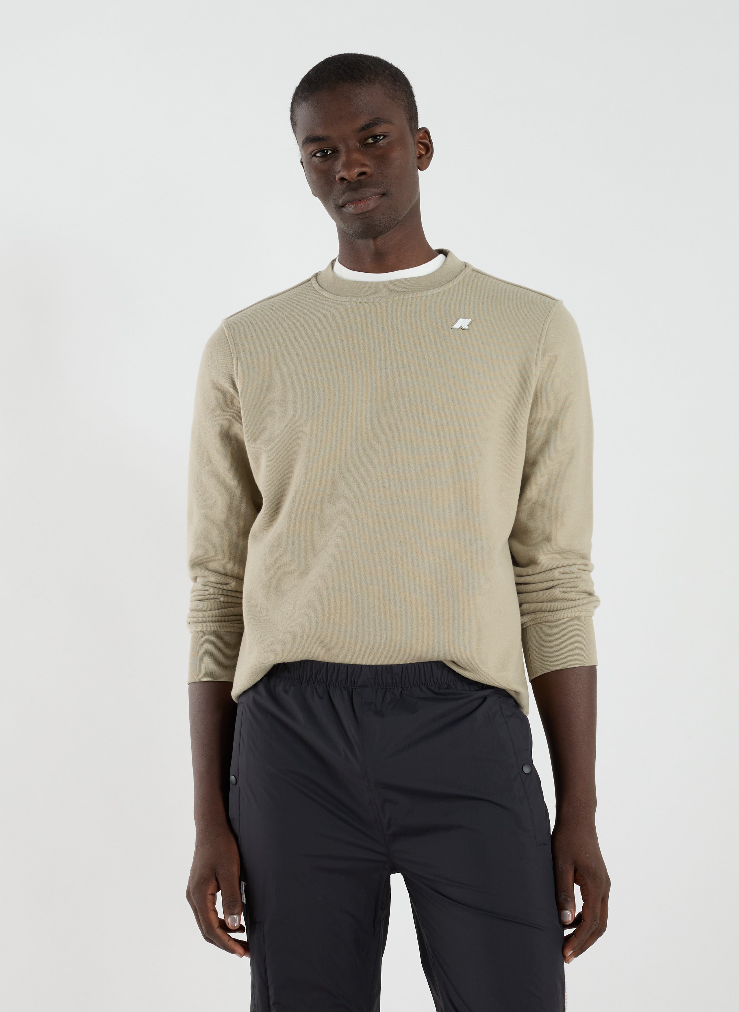 K-WAY Sweatshirt en coton mélangé Vert