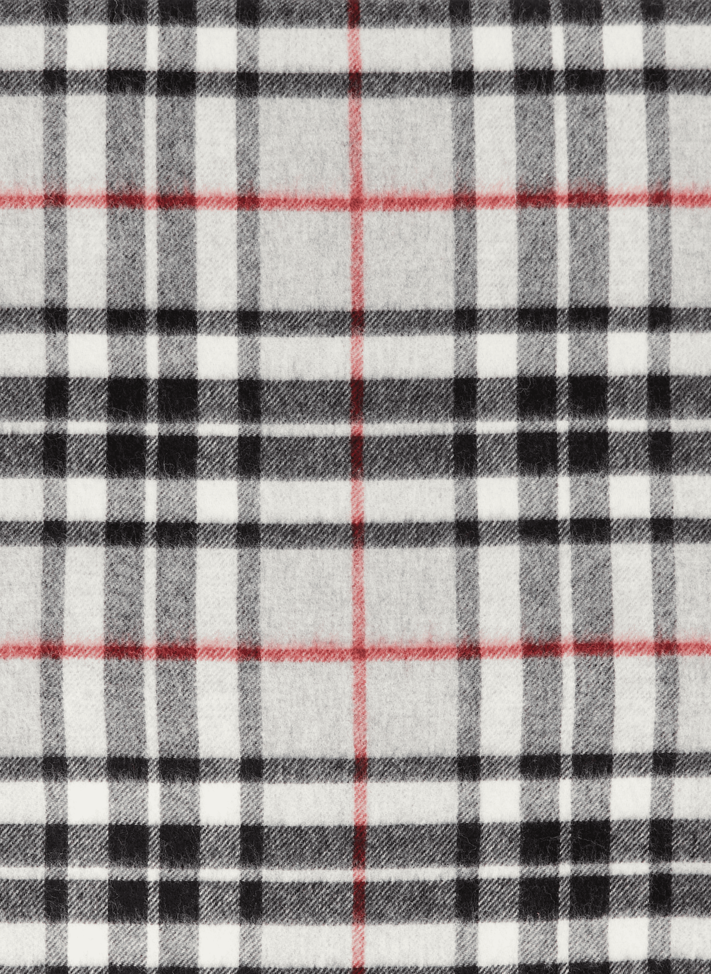 Merino wool checkered scarf SAISON 1865 Multicolour