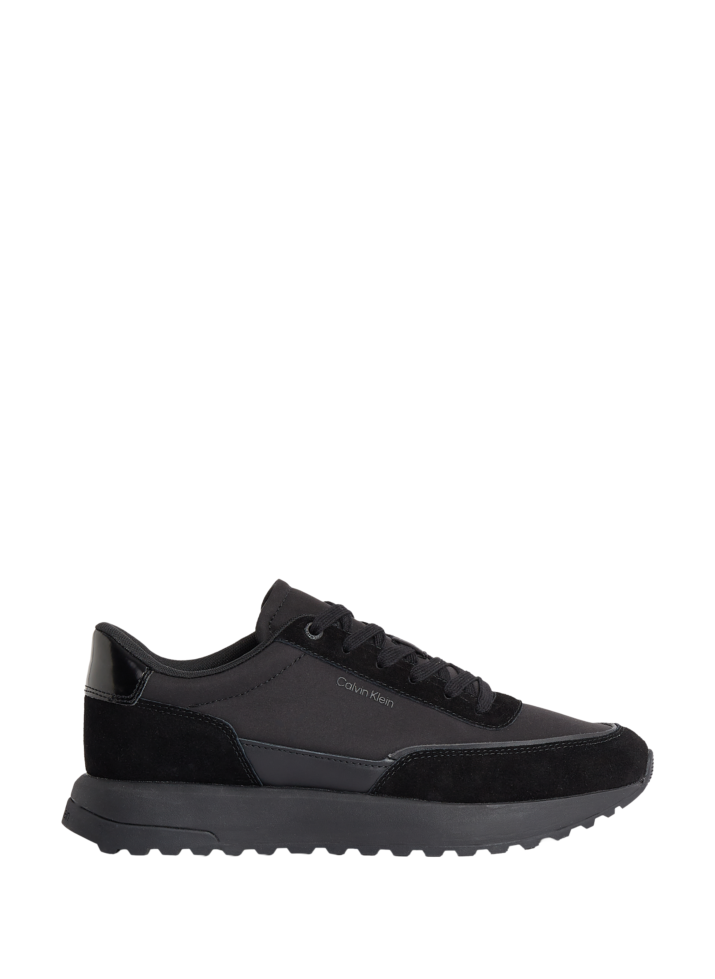 CALVIN KLEIN Leather sneakers Black