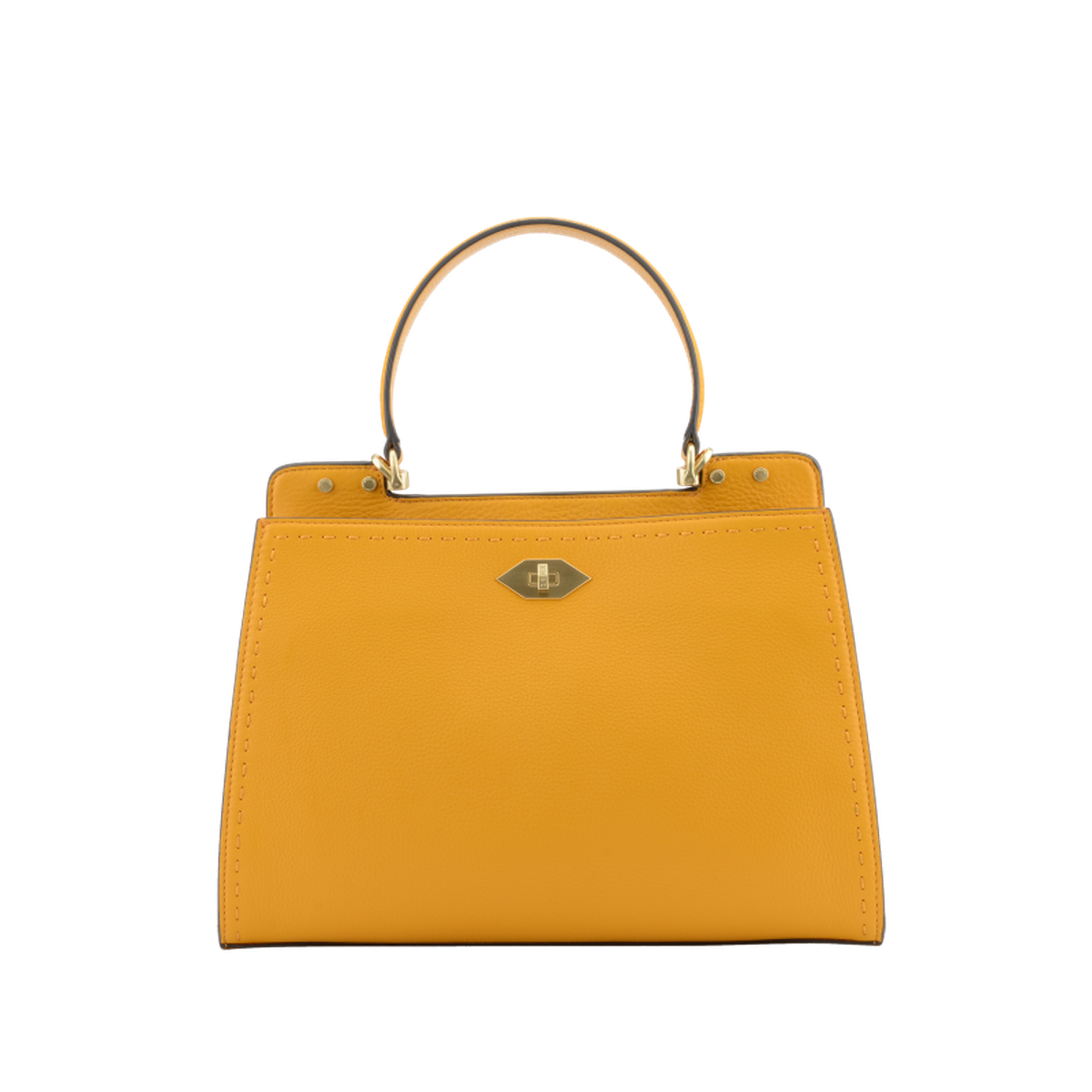 Trianon - sac à main POURCHET Jaune