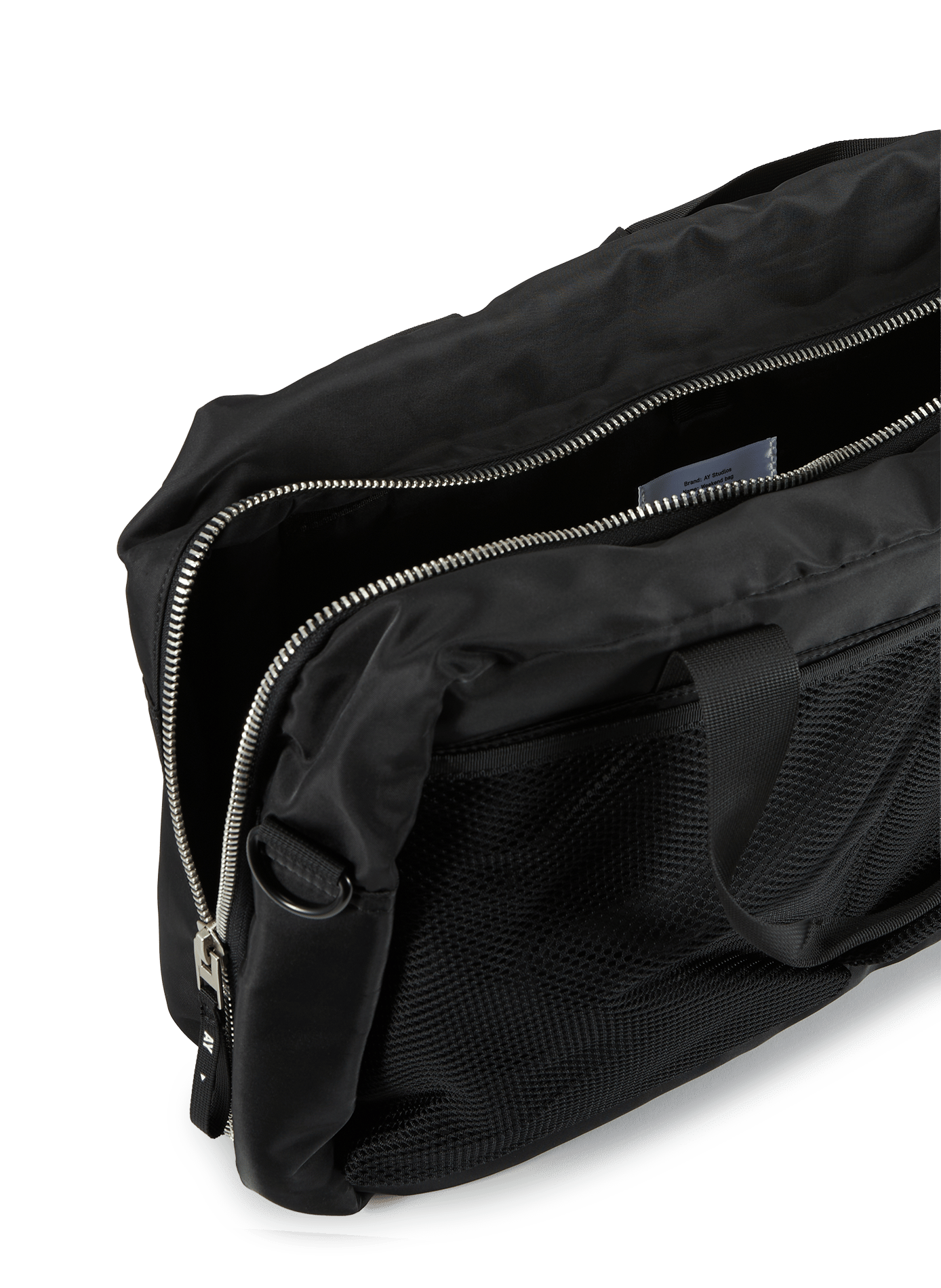 Sac weekend multifonctionnel AY STUDIOS Noir