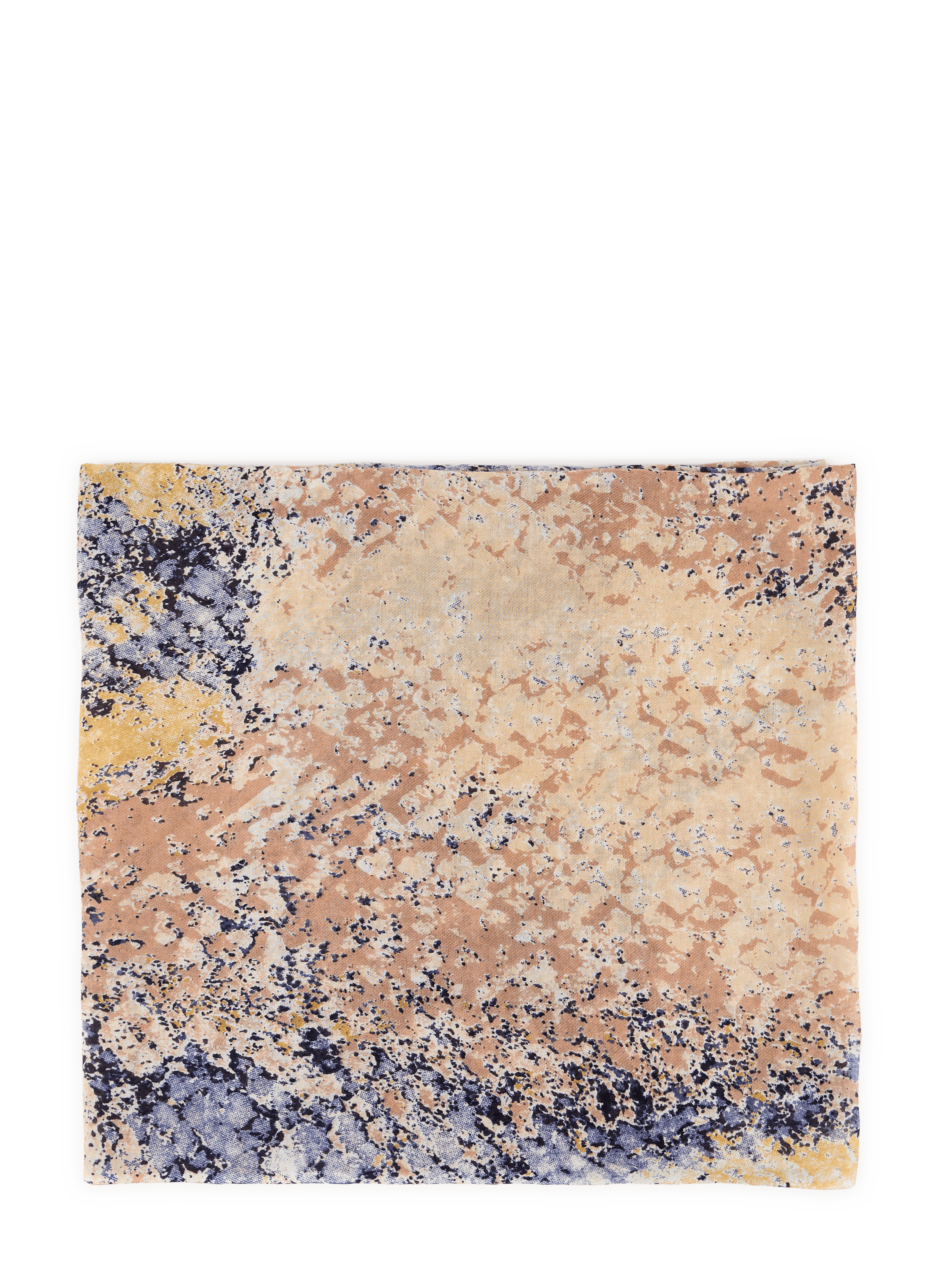 Foulard imprimé en coton mélangé AU PRINTEMPS PARIS Multicolore