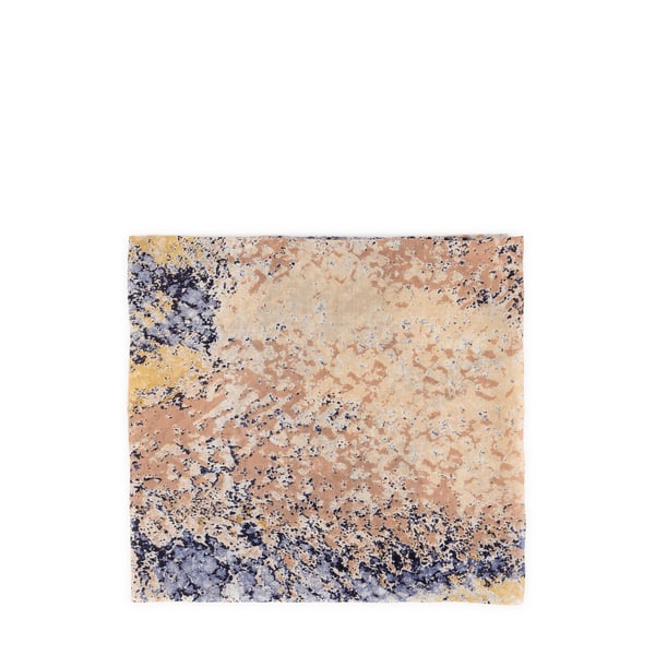 Foulard imprimé en coton mélangé Foulard imprimé en coton mélangé