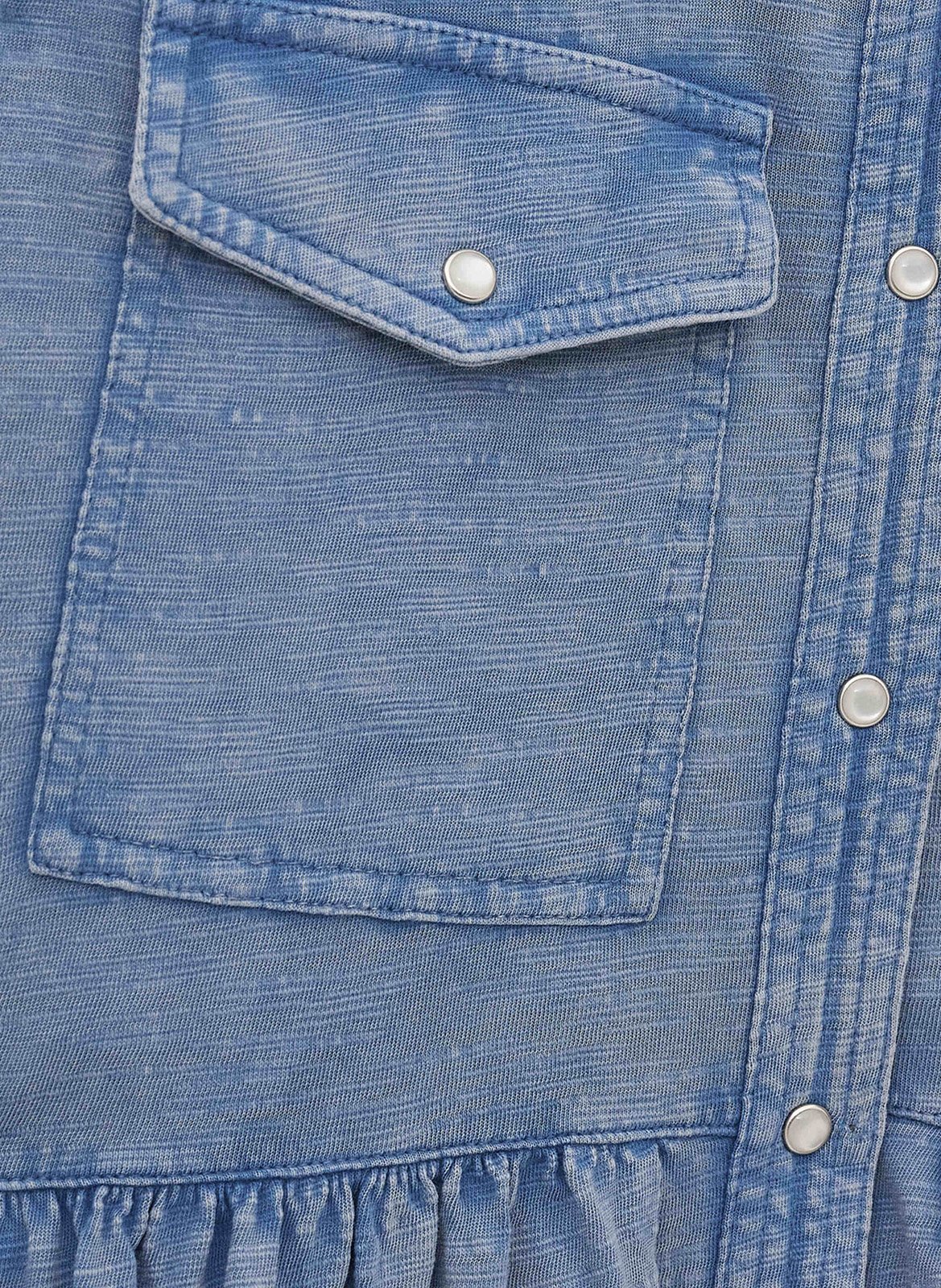 Robe courte col classique ilona BA&SH Bleu