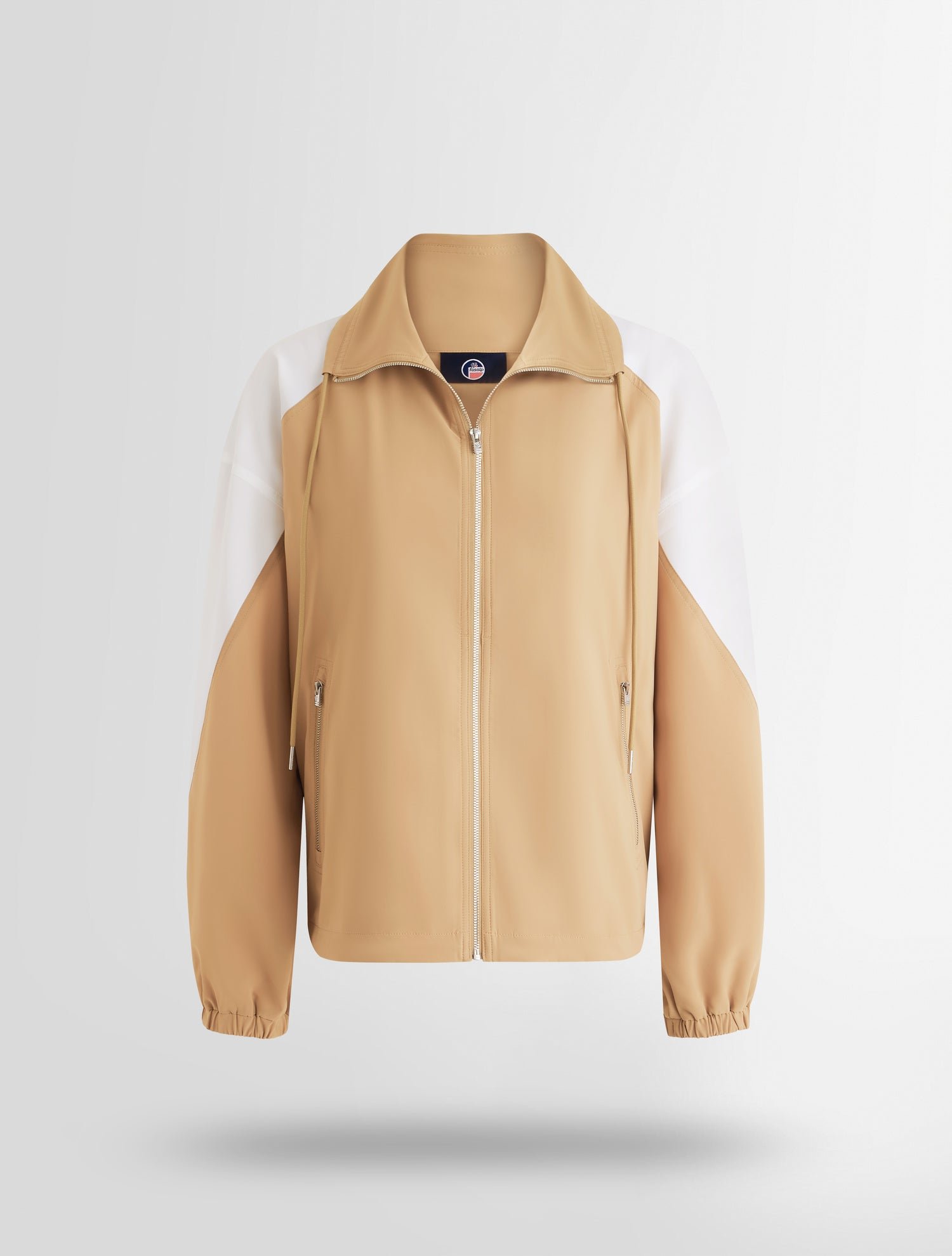 Blouson aleria col capuche coupe regular FUSALP Blanc