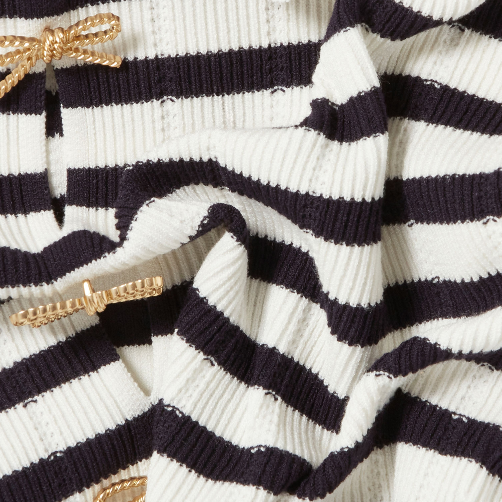 Pull droit col classique rayé CLAUDIE PIERLOT Multicolore