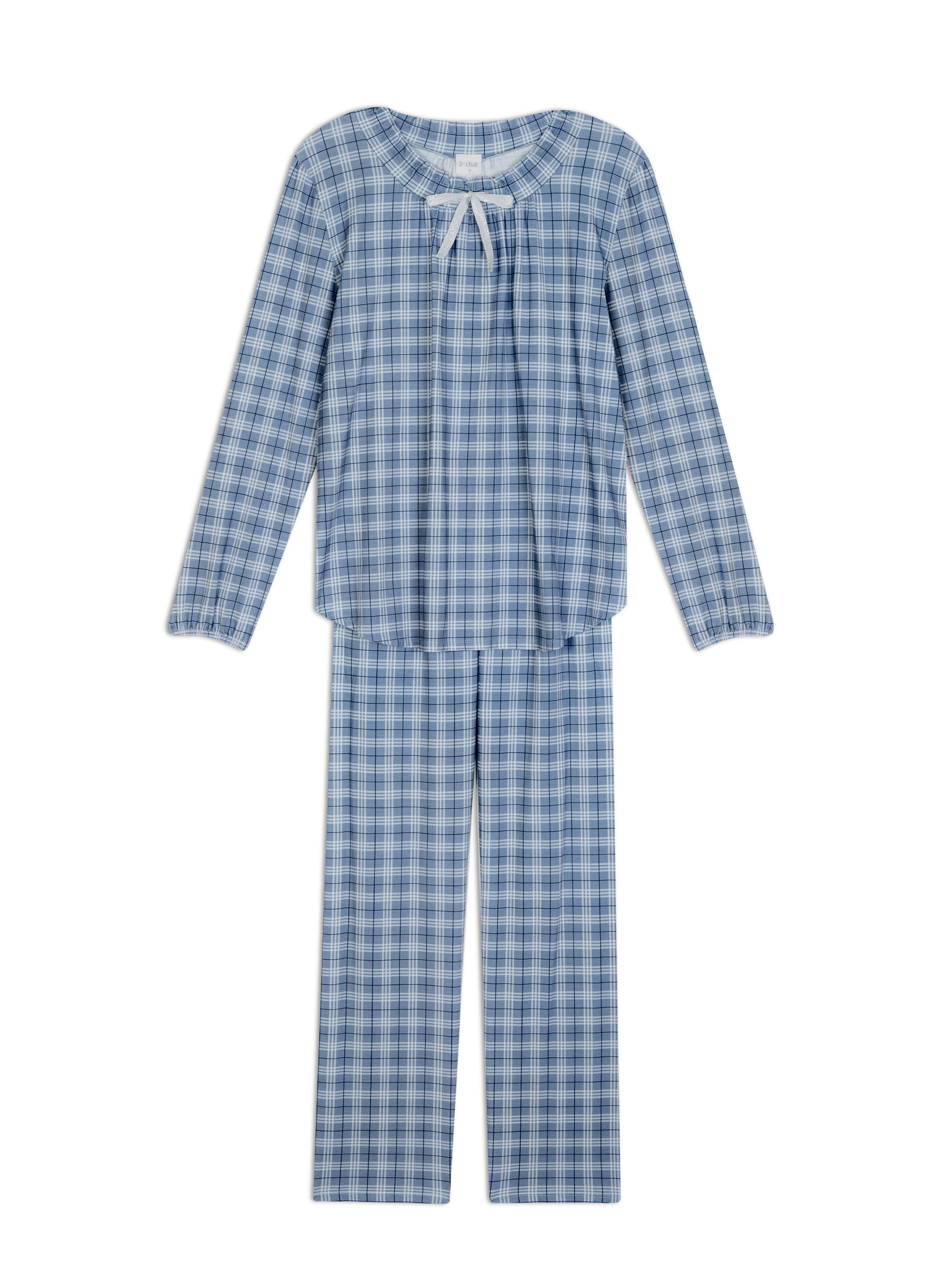 Pyjama en coton modal club 102 LE CHAT Bleu