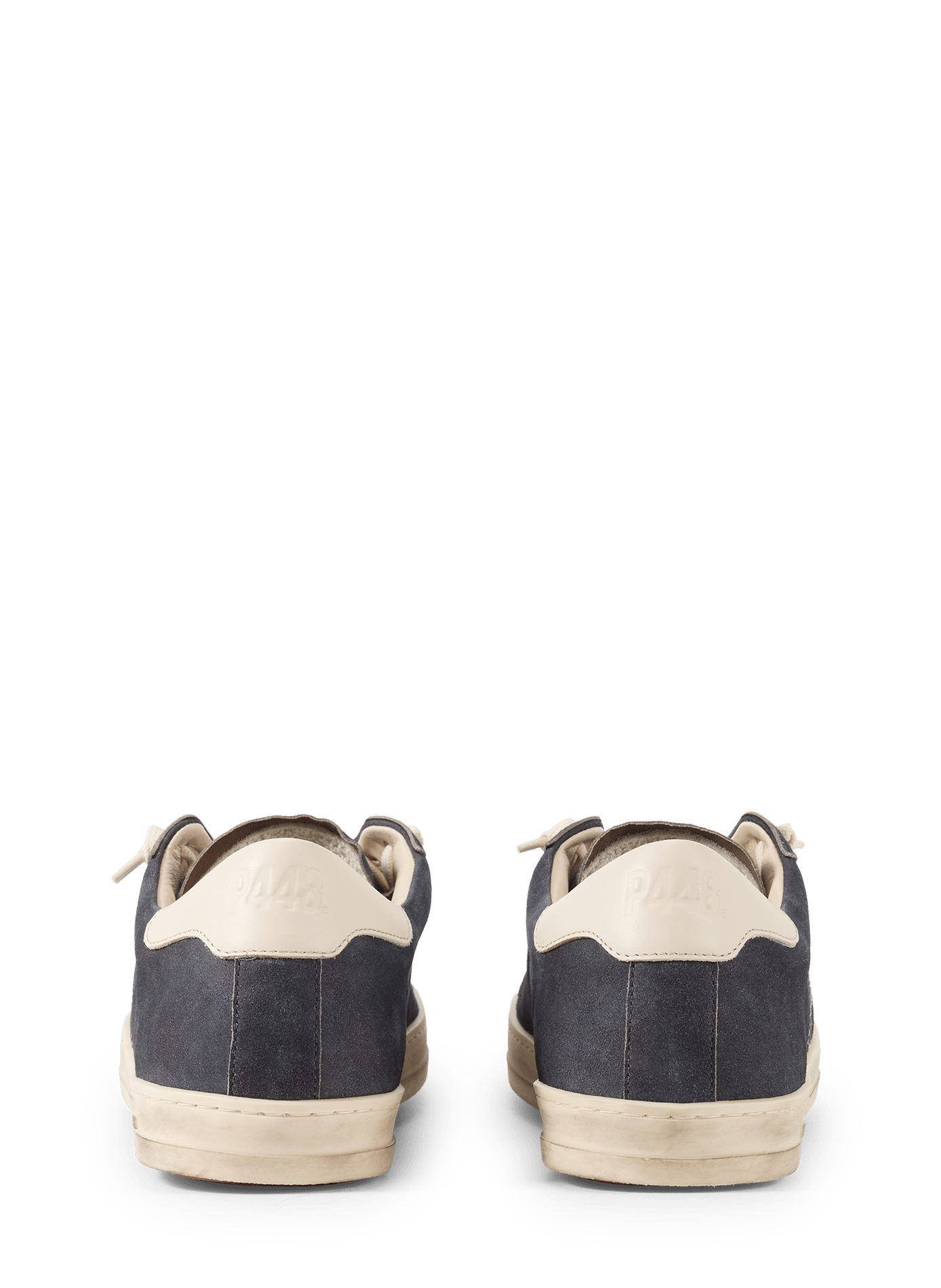Scarpe da ginnastica con punta rinforzata in camoscio. P448 Blu