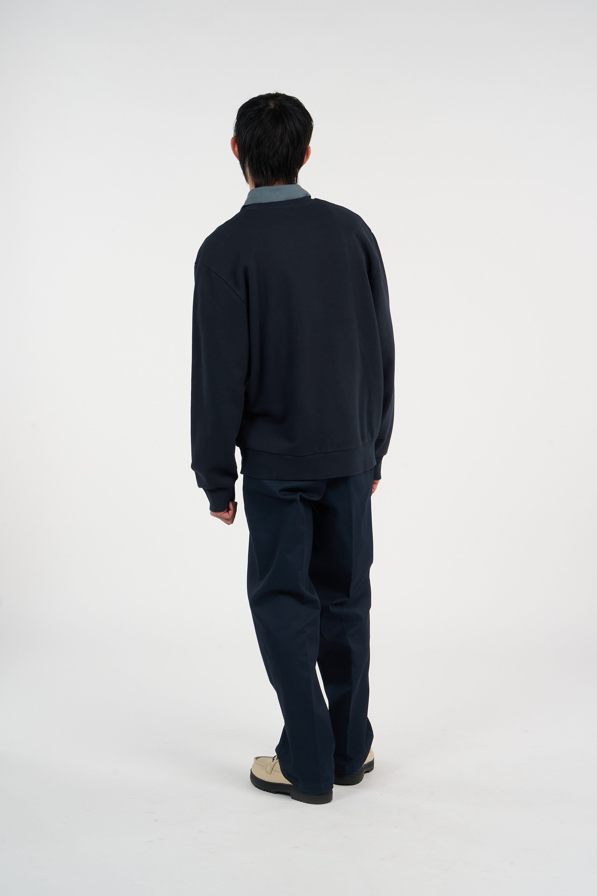 Sweatshirt script embroidery sweat CARHARTT WIP Bleu