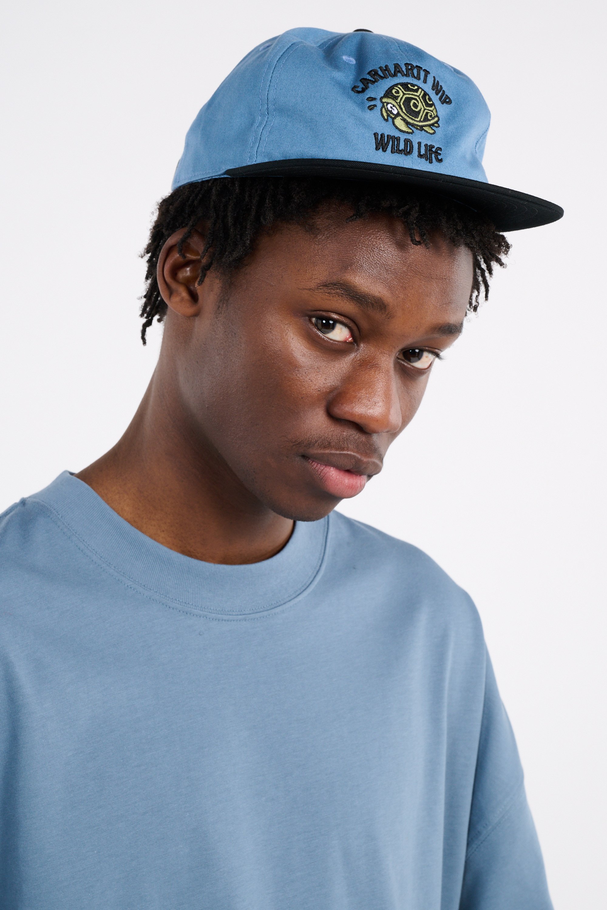 Casquette wild life cap CARHARTT WIP Bleu