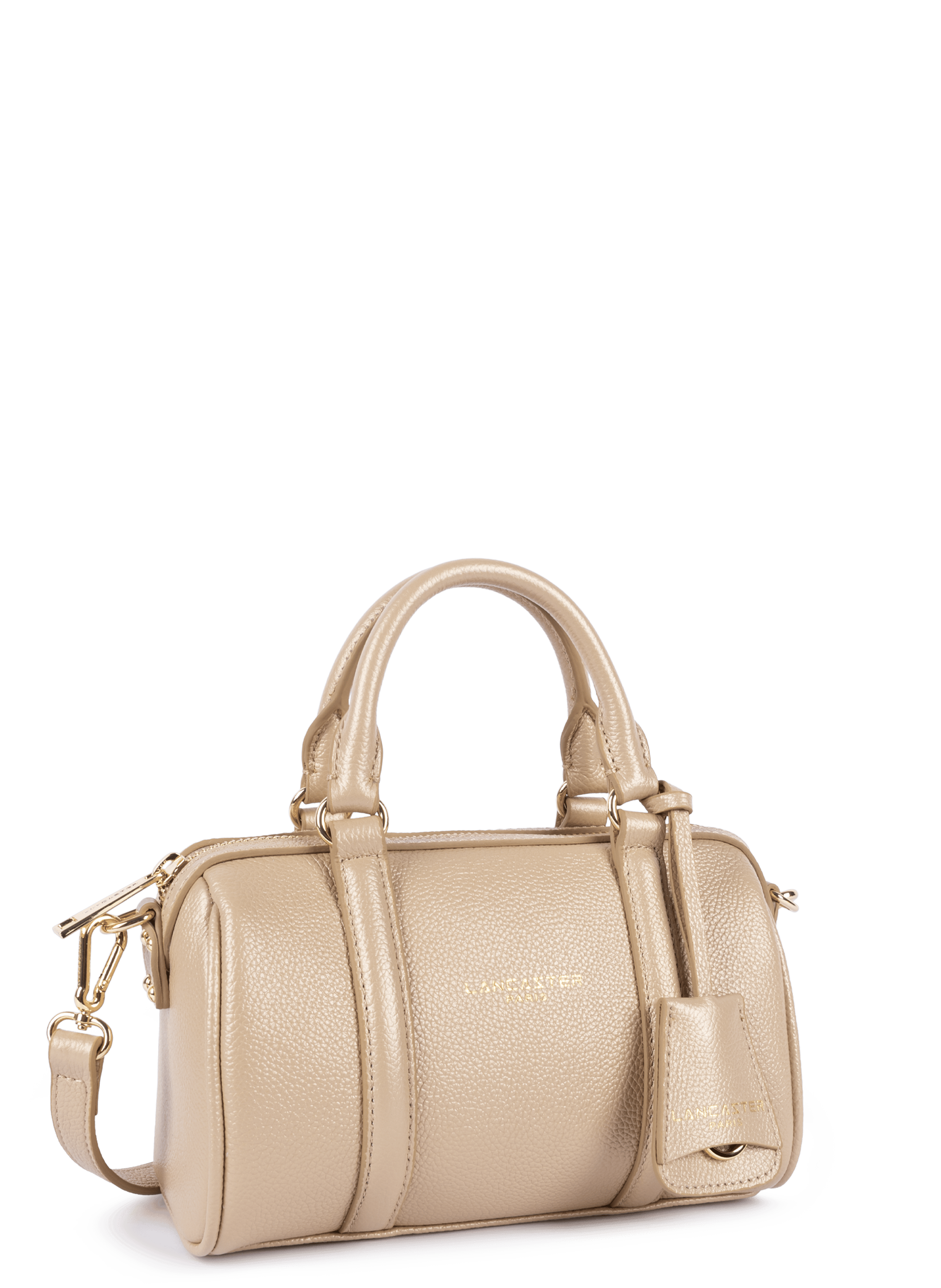 Petit sac polochon - milano ana LANCASTER Doré