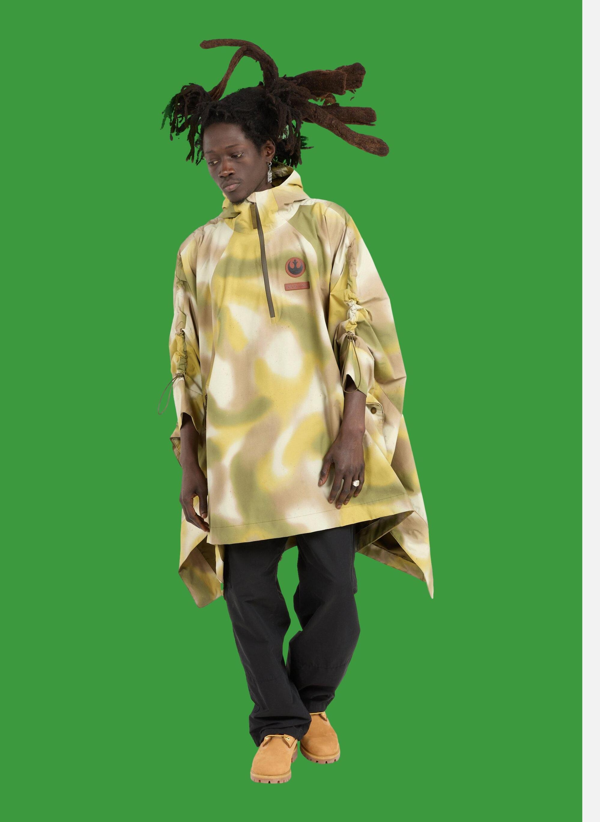 Poncho endor issue pon COLUMBIA Vert