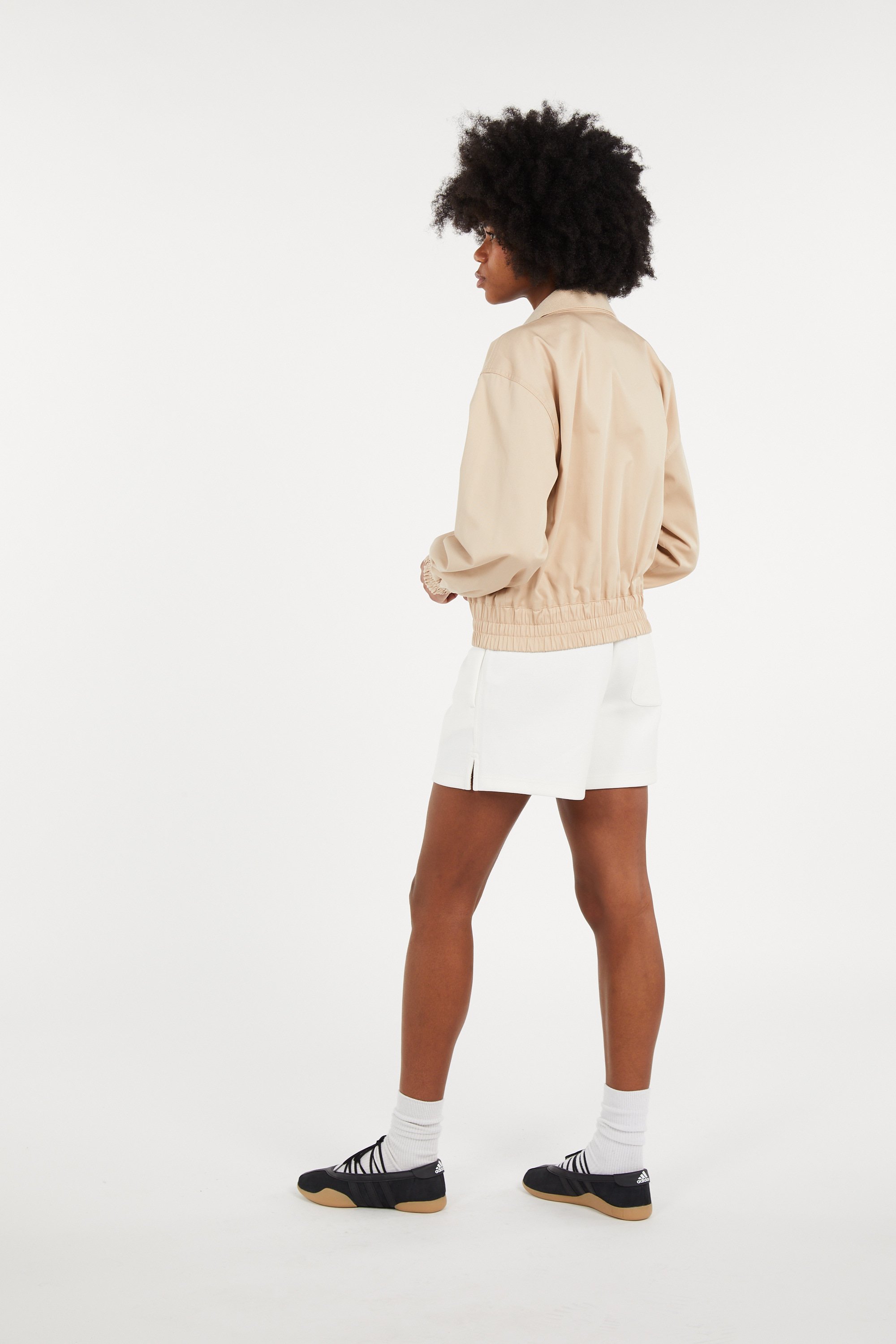 Short short LACOSTE Blanc