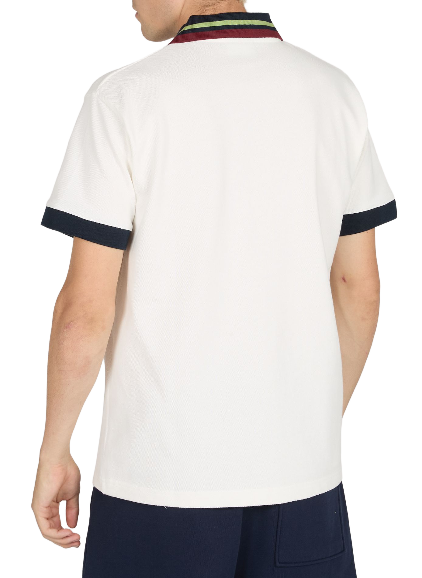 Polo droit manches courtes DROLE DE MONSIEUR Blanc