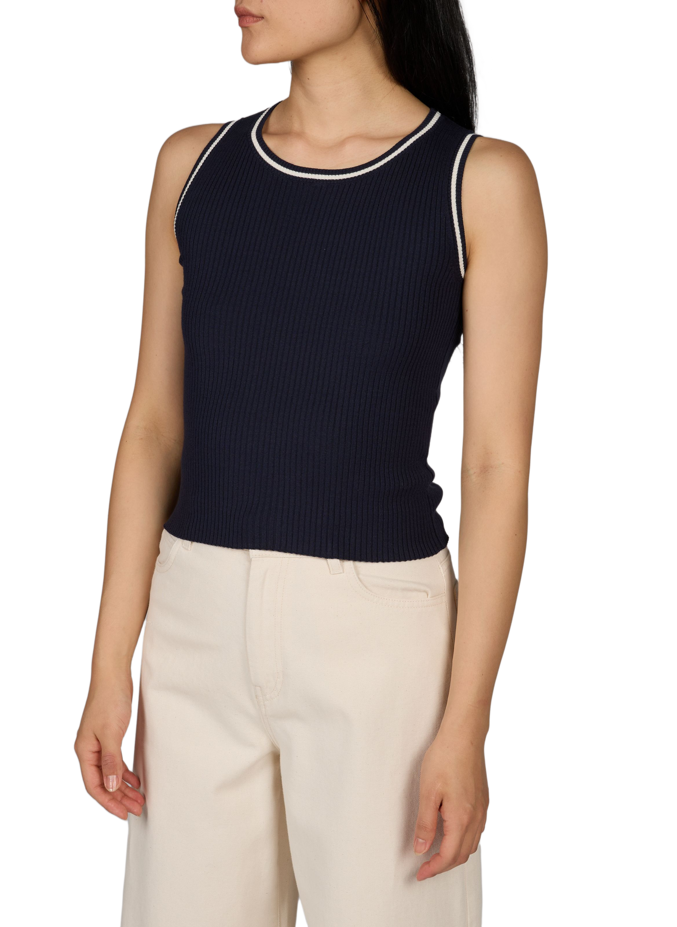 Ärmelloses Top in Uni-Farbe MAX MARA WEEK END Blau