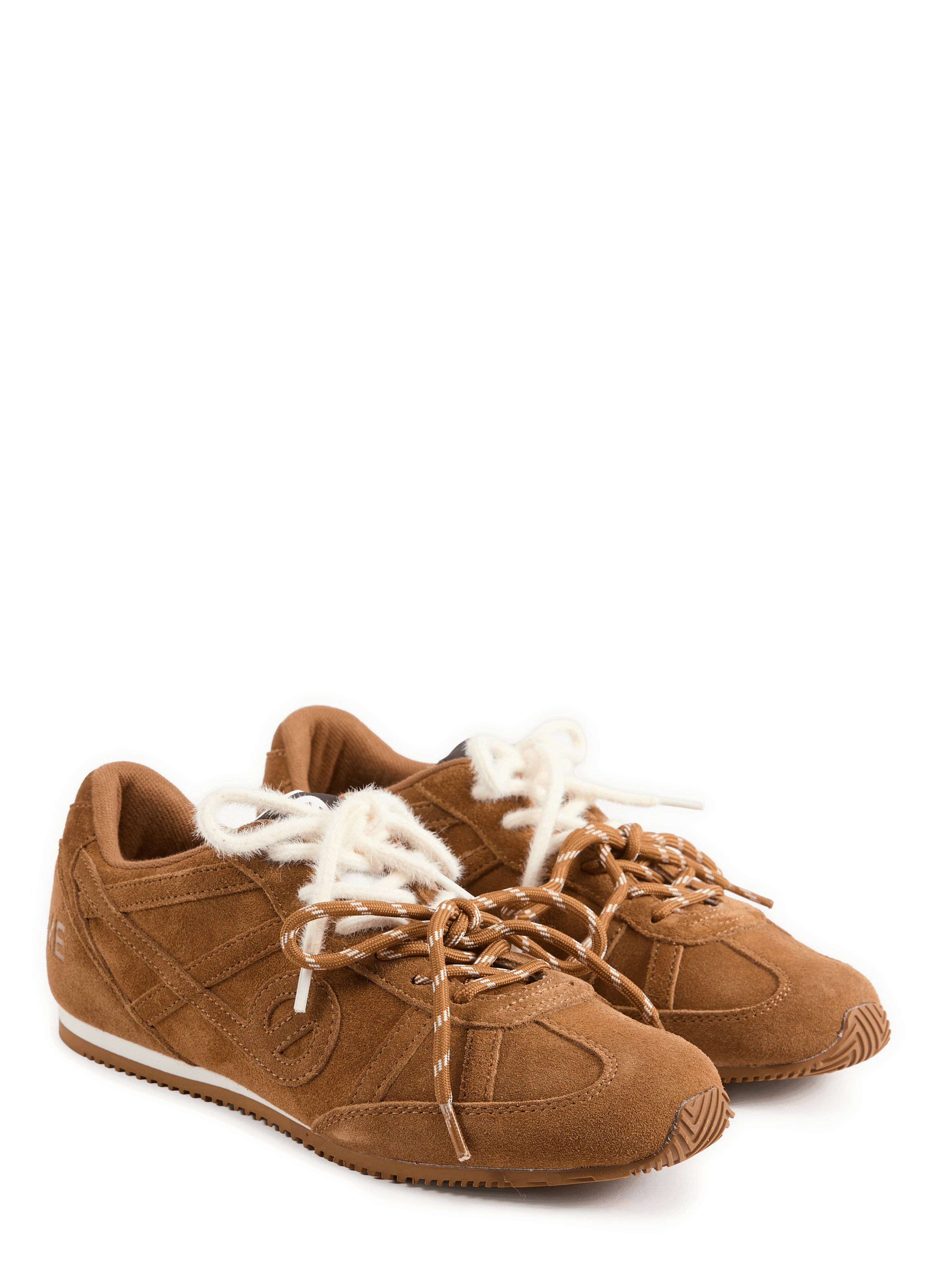 Low-top leather sneakers NO NAME Brown