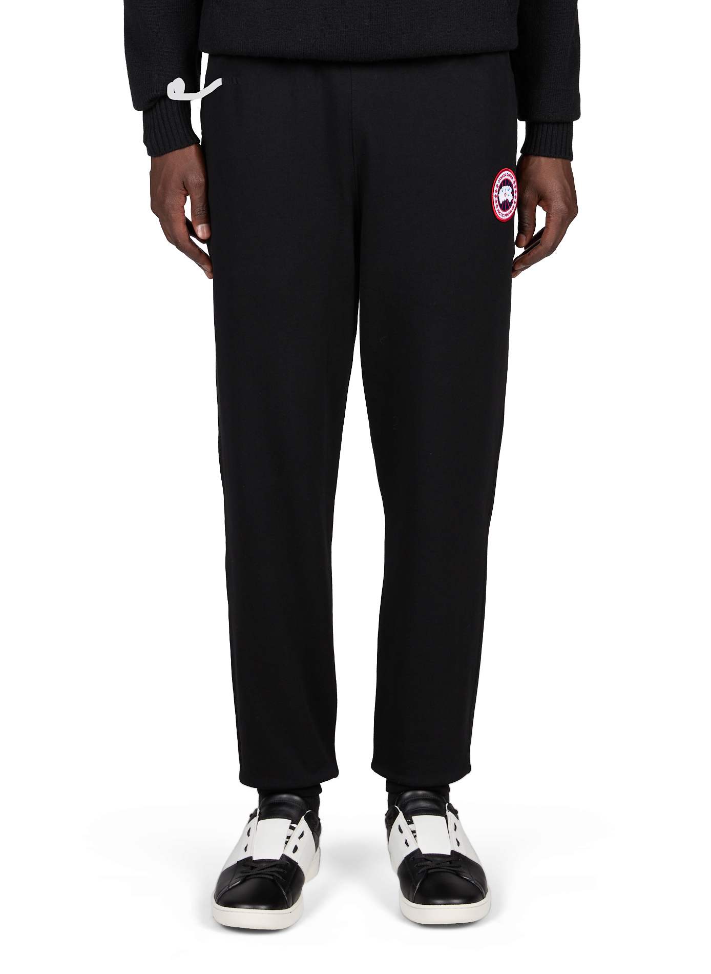 Loon cotton sweatpants CANADA GOOSE Black