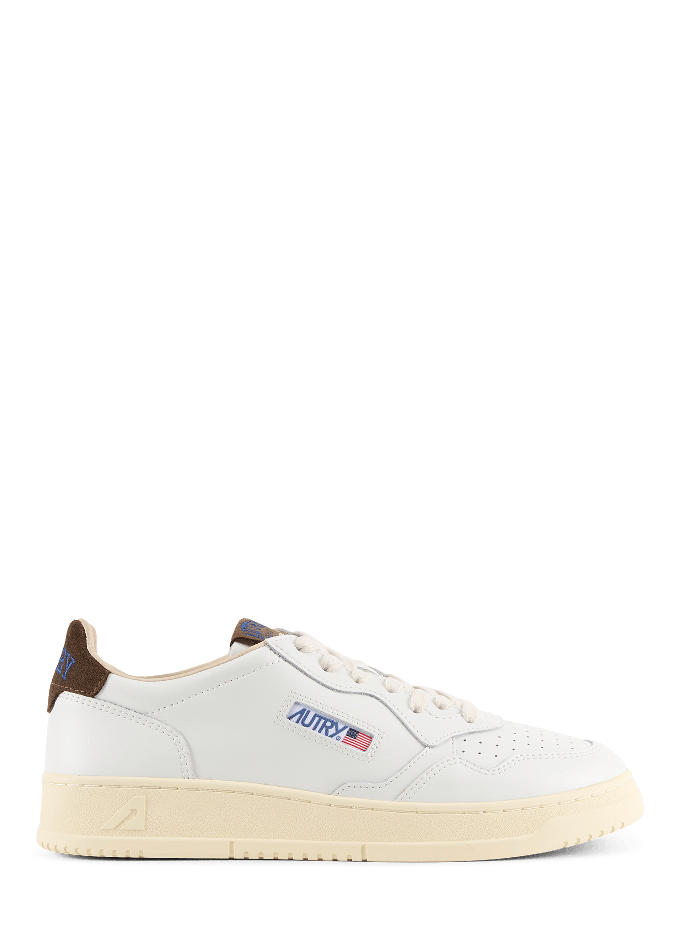 Baskets basses Medalist en cuir AUTRY Blanc