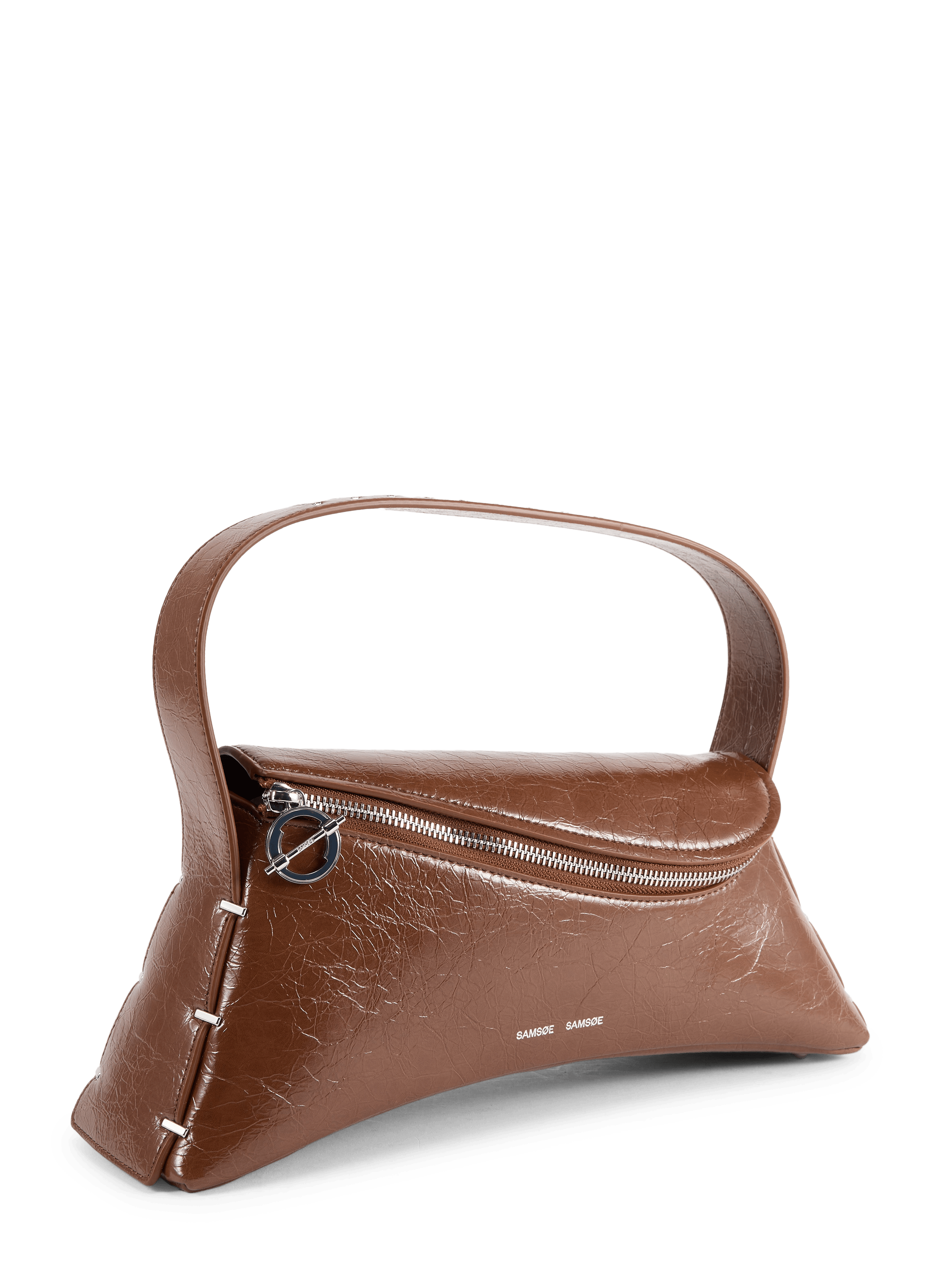 Sadandy Schultertasche in Lederoptik SAMSOE SAMSOE Braun