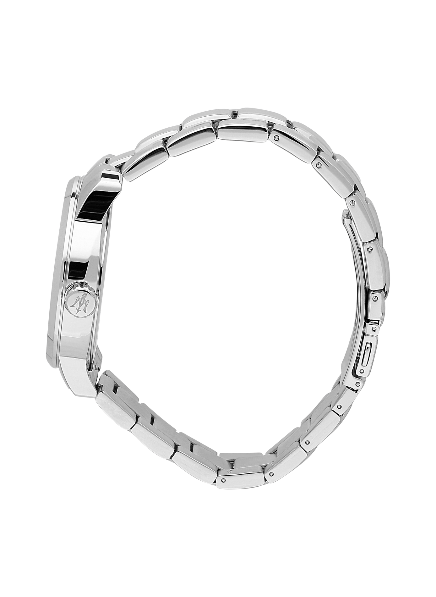Montre quartz en acier inoxydable MASERATI Noir