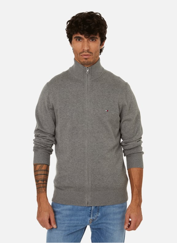 Gilet zippé homme tommy hilfiger hot sale