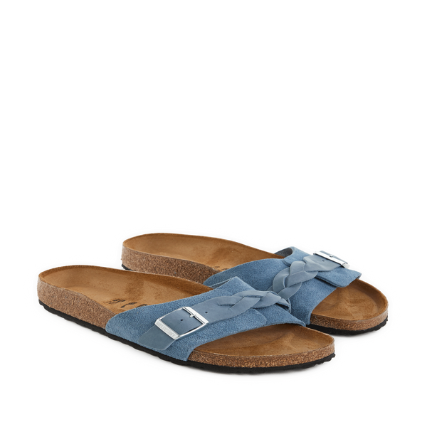 Birkenstock Oita Braided Sandals In Blue