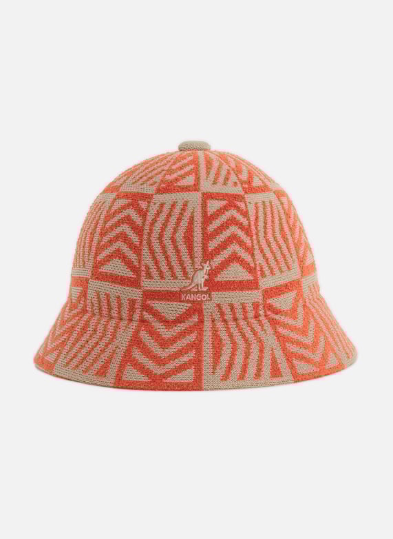 Orange kangol bucket hat sales