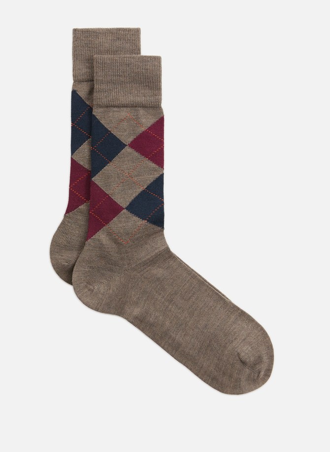 Hohe Socken aus Edinburgh-Wolle BURLINGTON