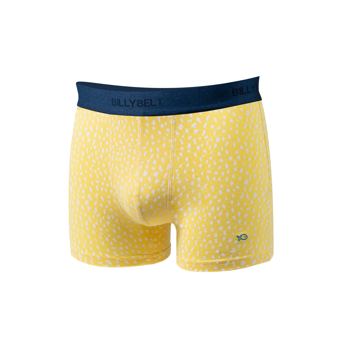 Boxer en coton biologique BILLYBELT Jaune