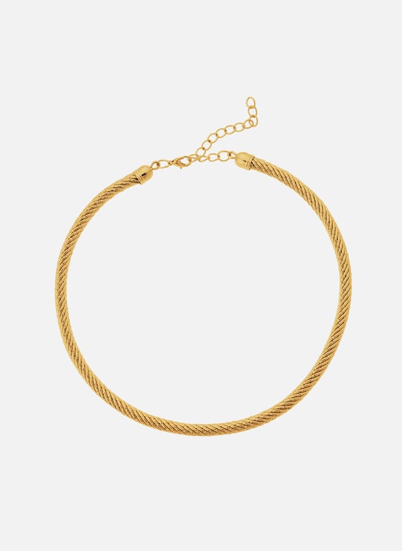 Collier ras de cou armagedon Doré by HIPANEMA HIPANEMA Collier ras de cou armagedon Doré