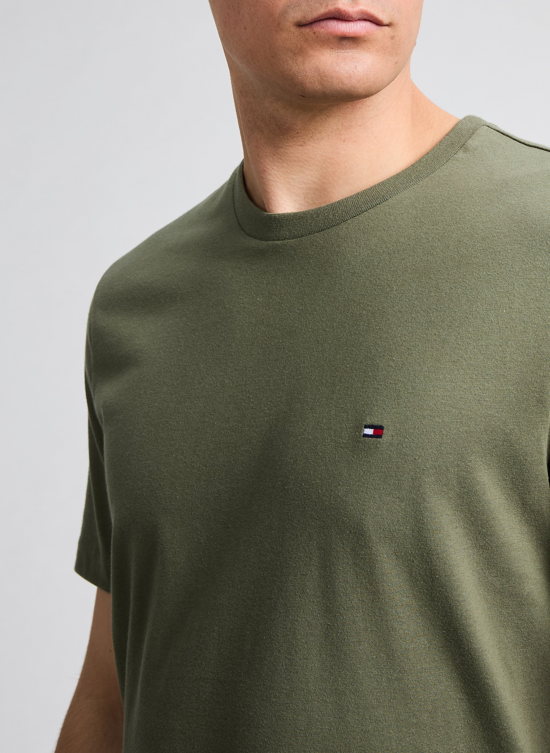 Cotton T-shirt TOMMY HILFIGER Green