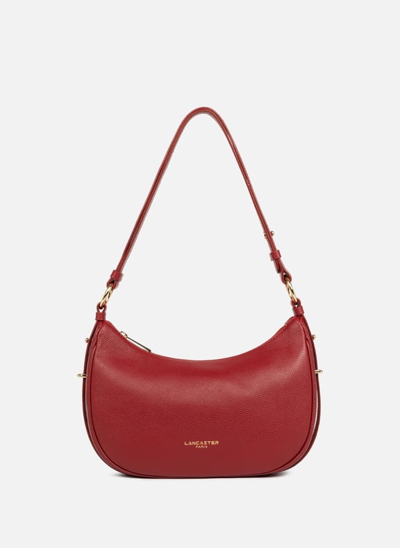 Sac besace - milano aria Rouge by LANCASTER LANCASTER Sac besace - milano aria Rouge