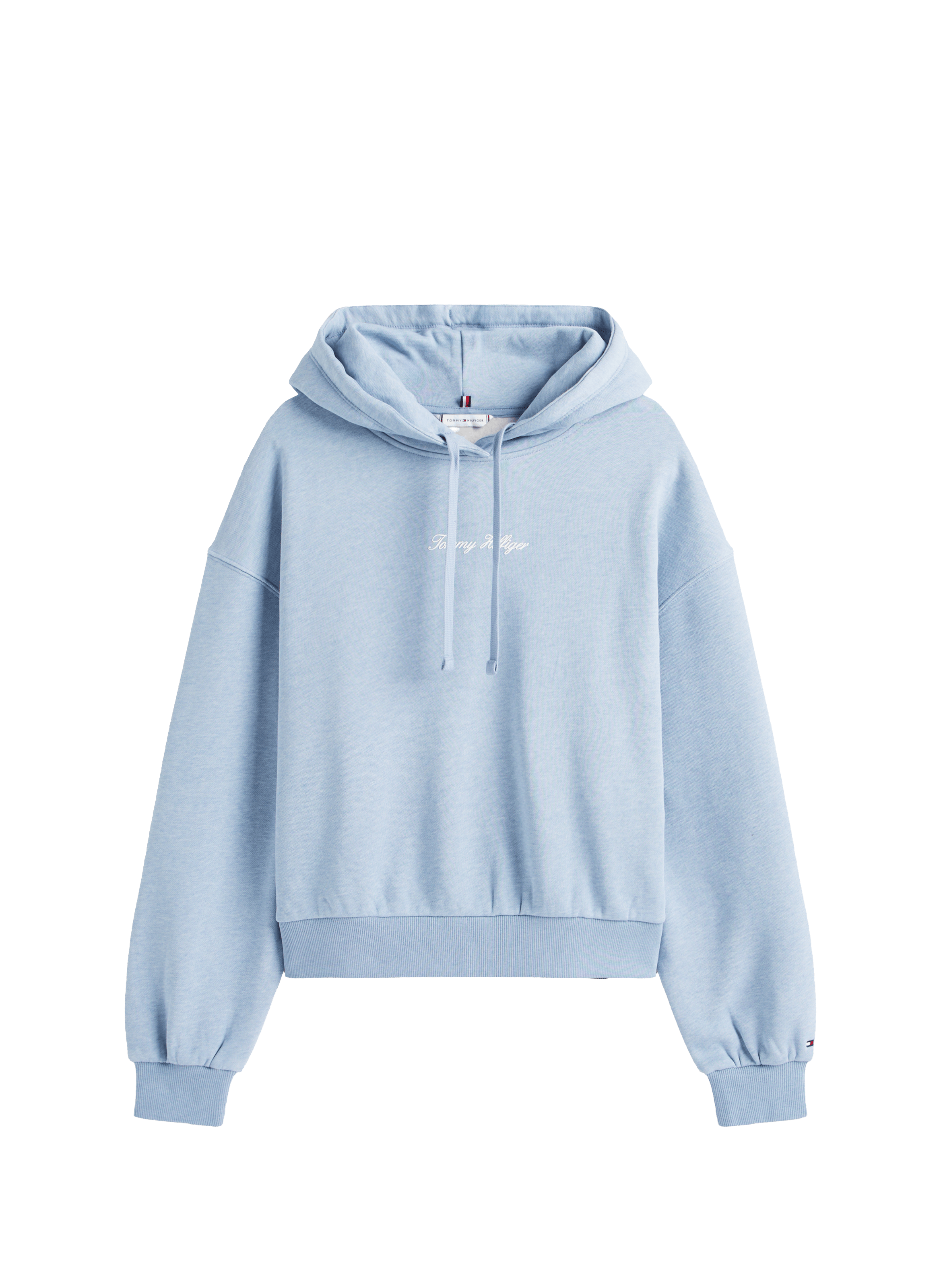 Hoodie en coton mélangé TOMMY HILFIGER Bleu