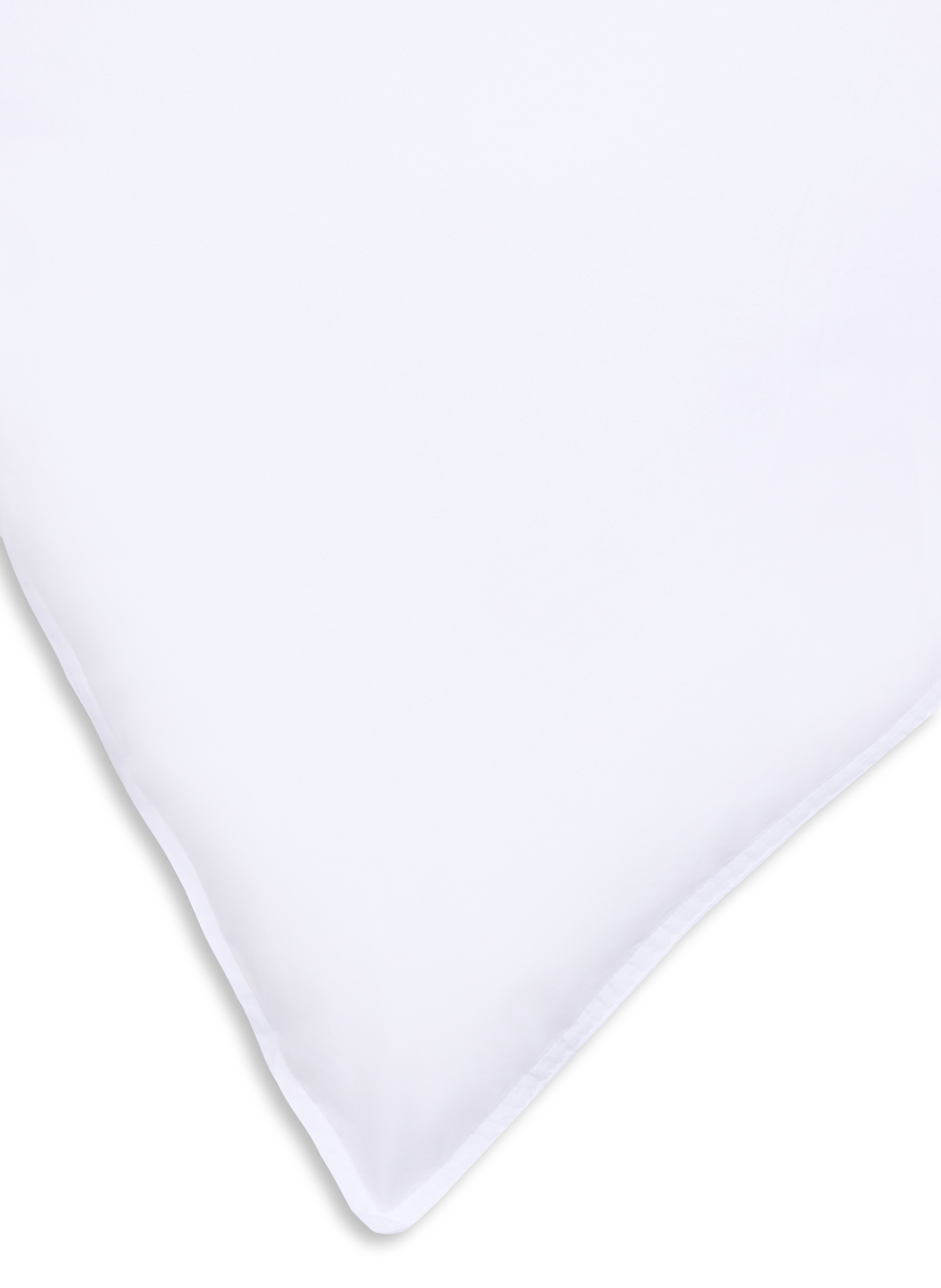 Cotton percale pillowcase AU PRINTEMPS PARIS White