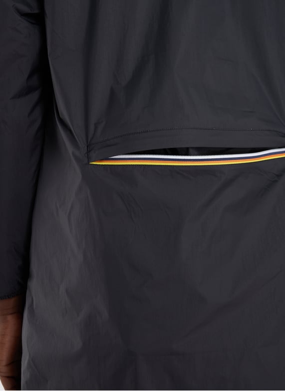 Parka mi-longue imperméable | Noir by K-WAY Parka mi-longue imperméable Noir