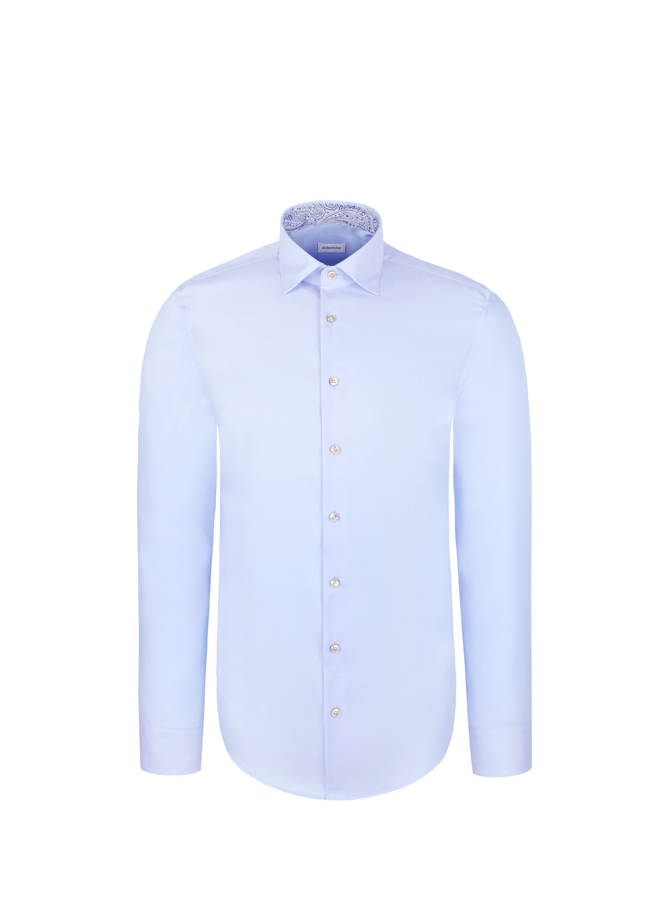 Cotton poplin shirt SEIDENSTICKER Blue