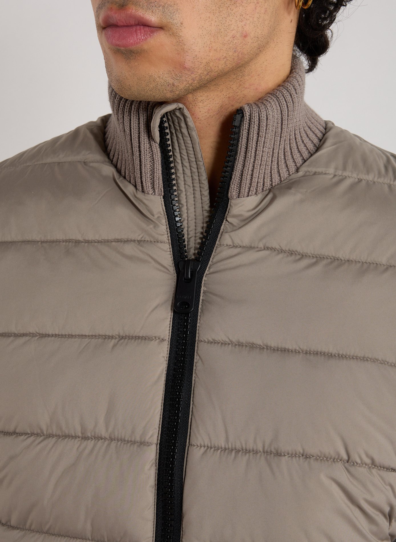 Bimi two-material jacket ECOALF Beige