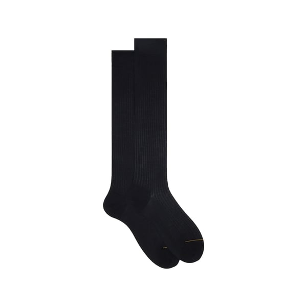 Chaussettes côtelées en coton Chaussettes côtelées en coton