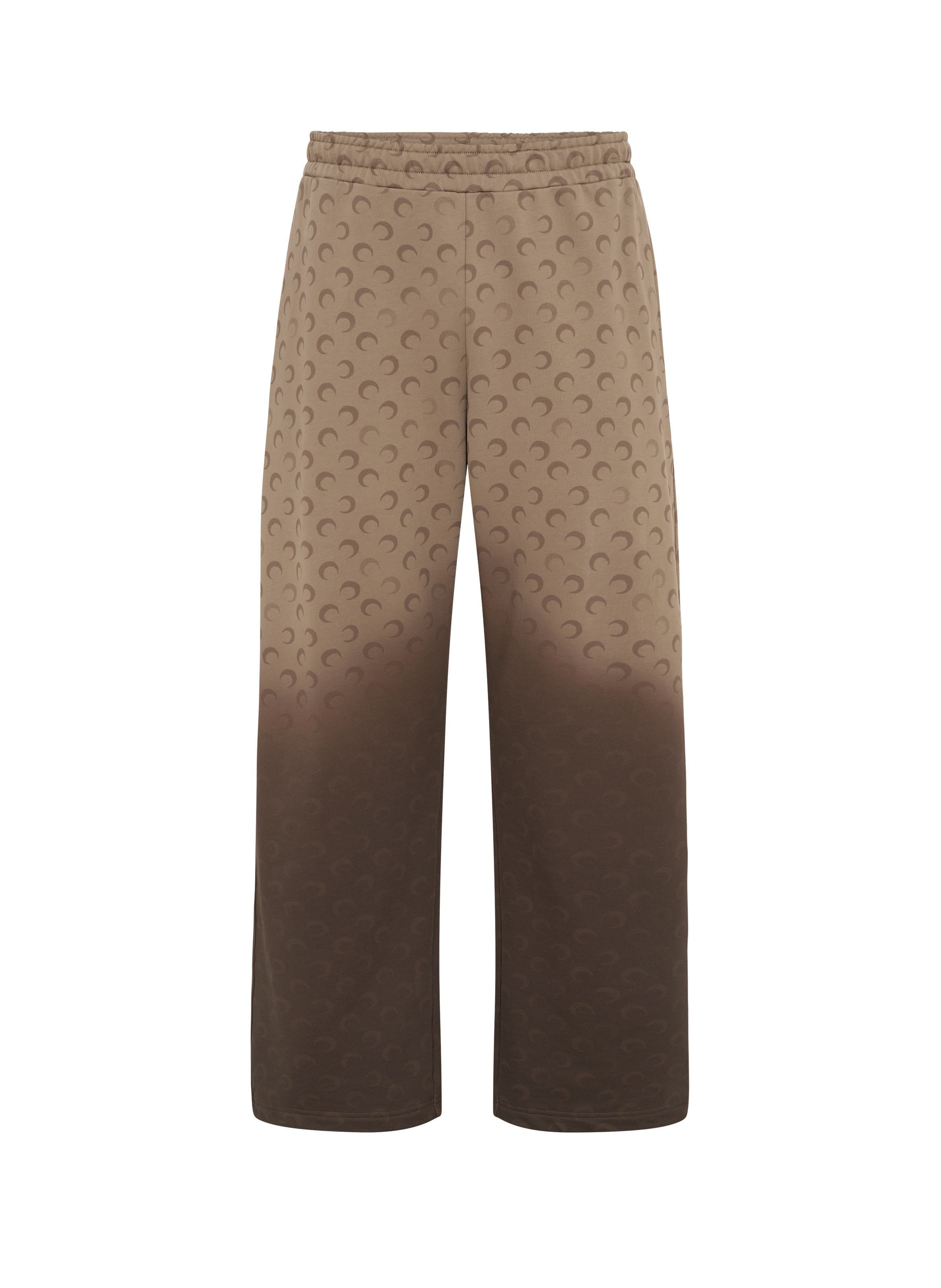 Pantalon de jogging en molleton moon délavé unisexe MARINE SERRE Beige