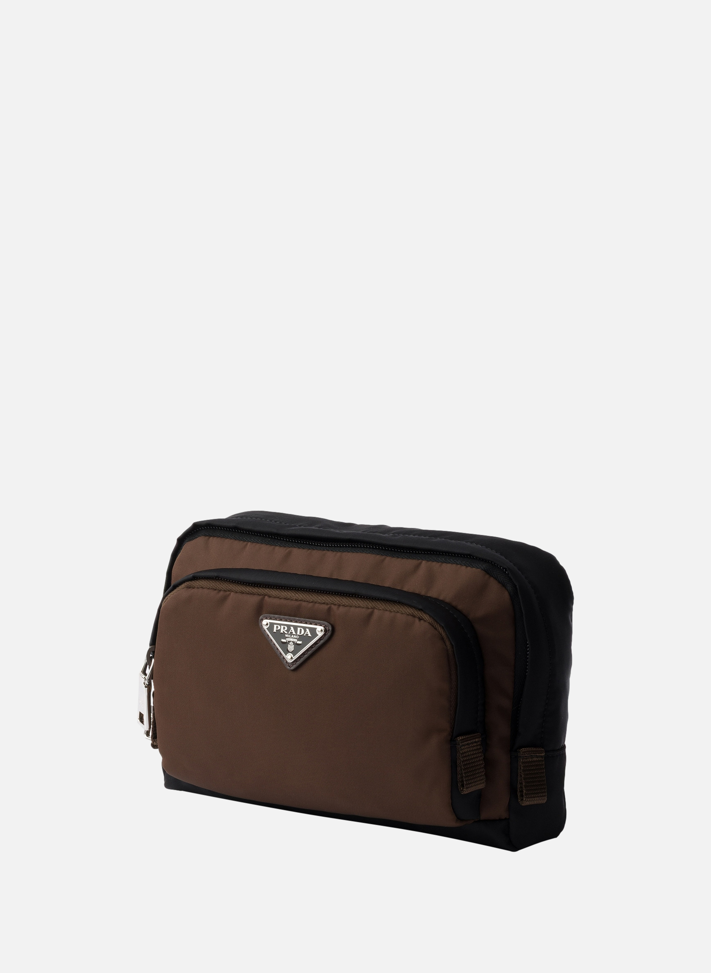 Pochette en re-nylon PRADA Noir