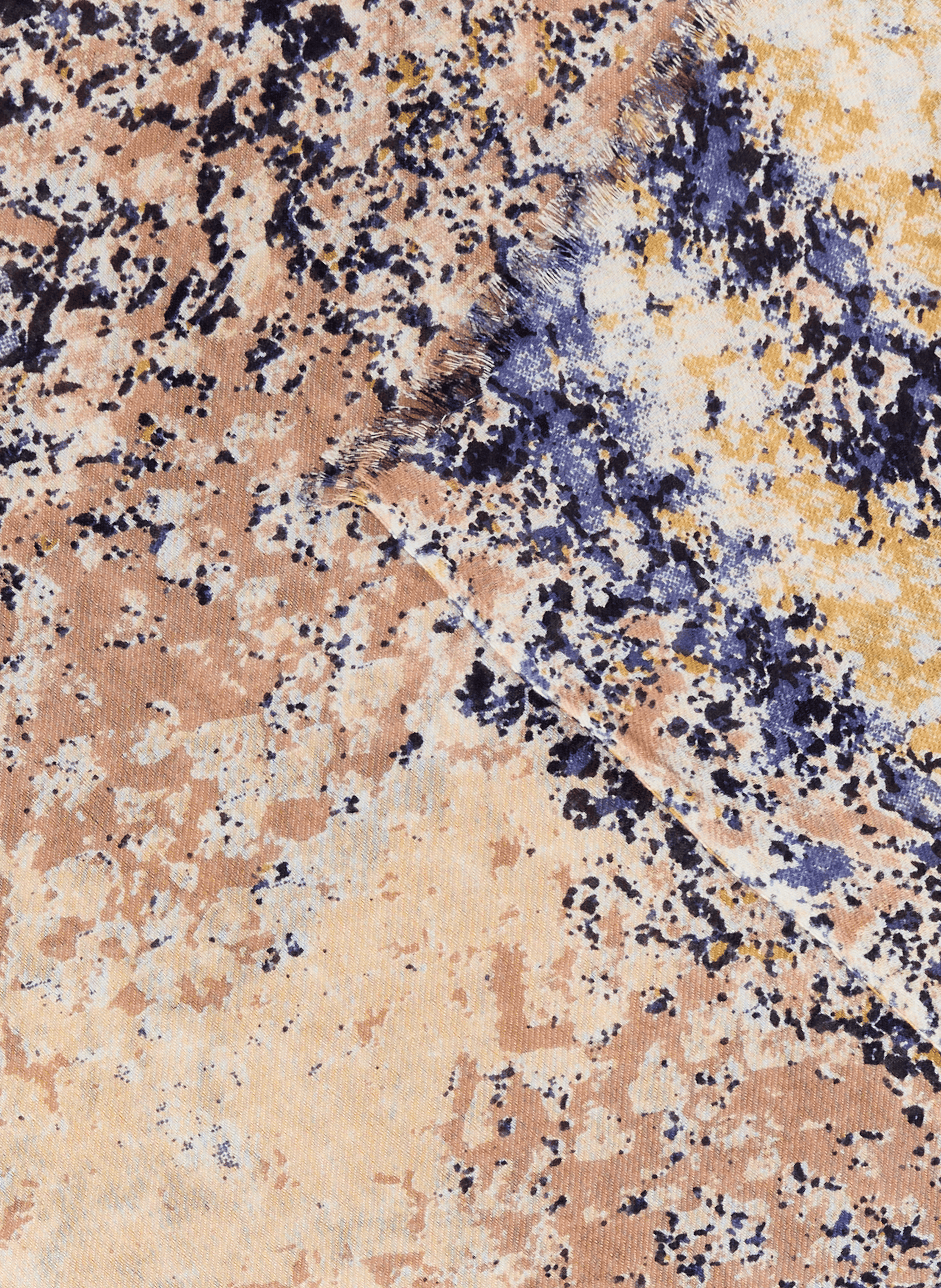 Foulard imprimé en coton mélangé AU PRINTEMPS PARIS Multicolore