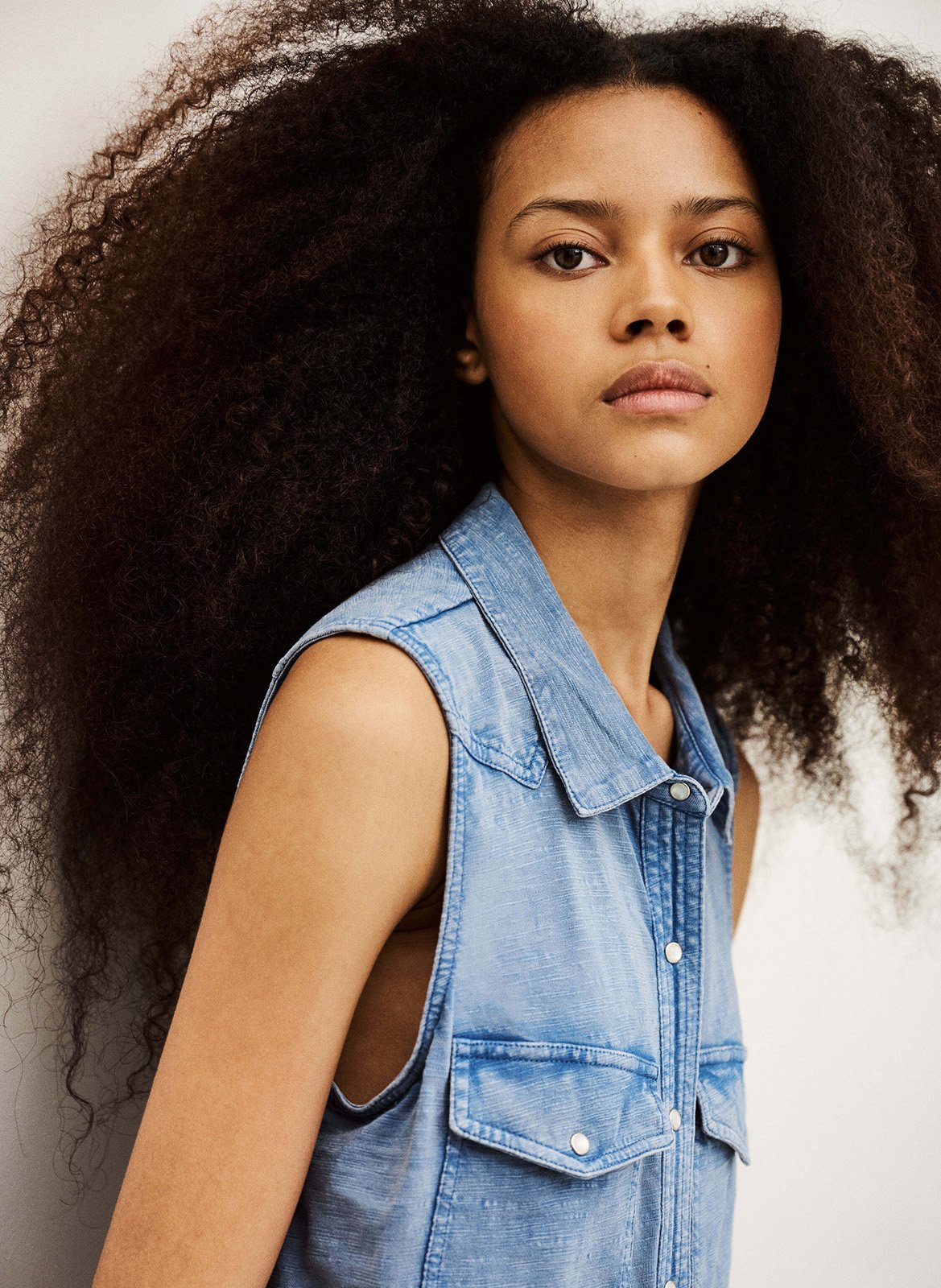 Robe courte col classique ilona BA&SH Bleu