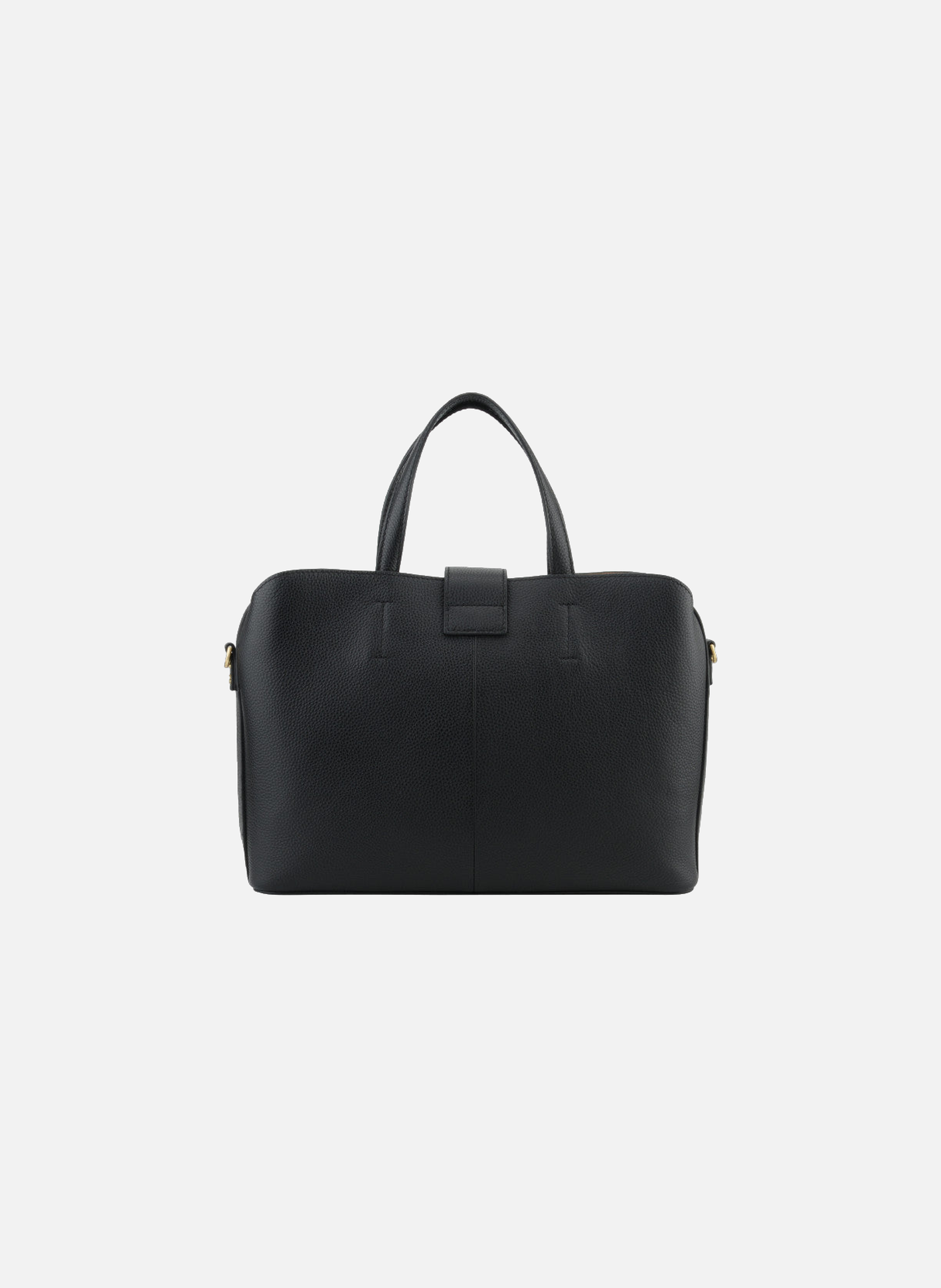 Cavalcade | sac à main mm en cuir de vachette POURCHET Noir
