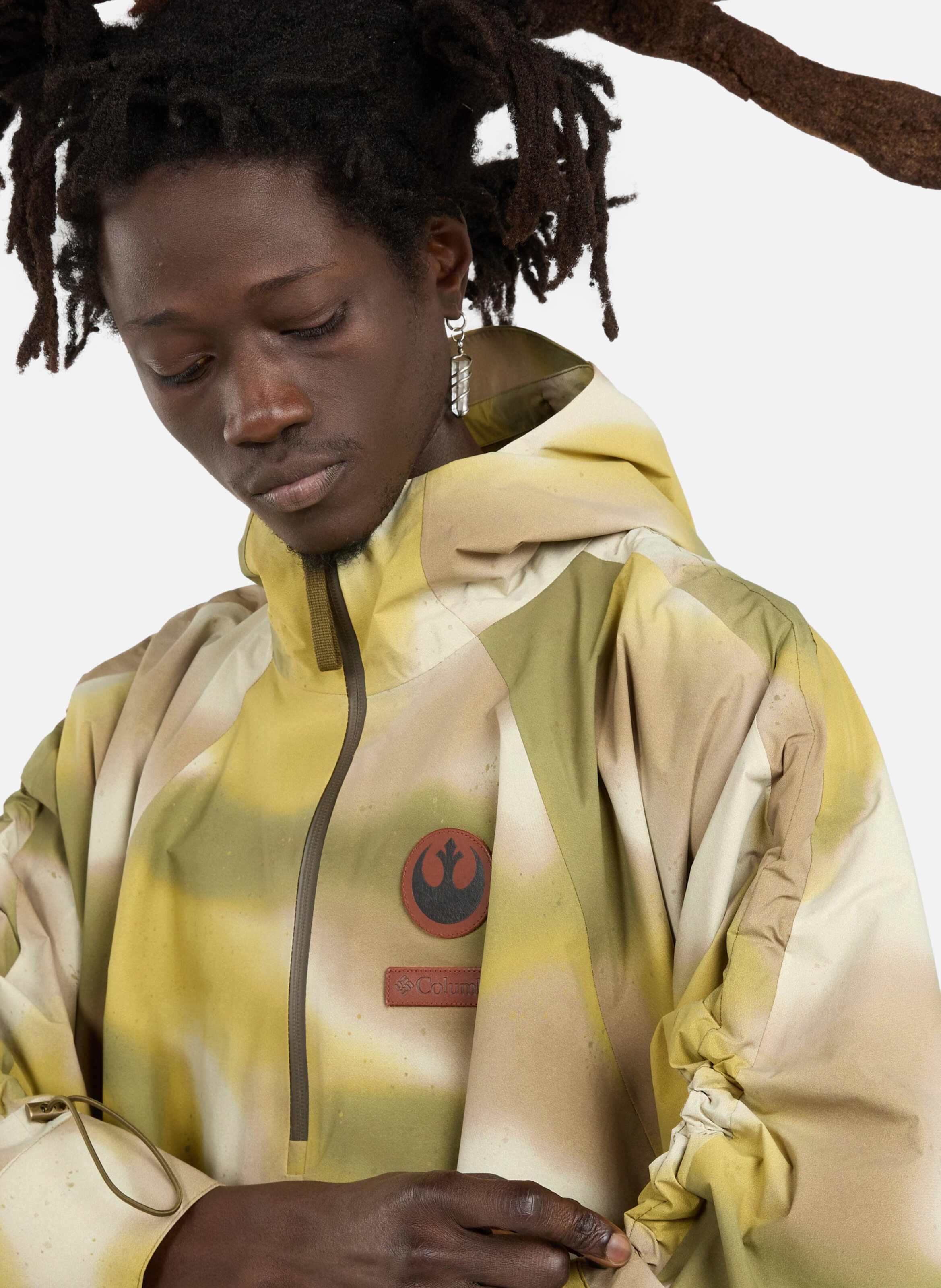 Poncho endor issue pon COLUMBIA Vert