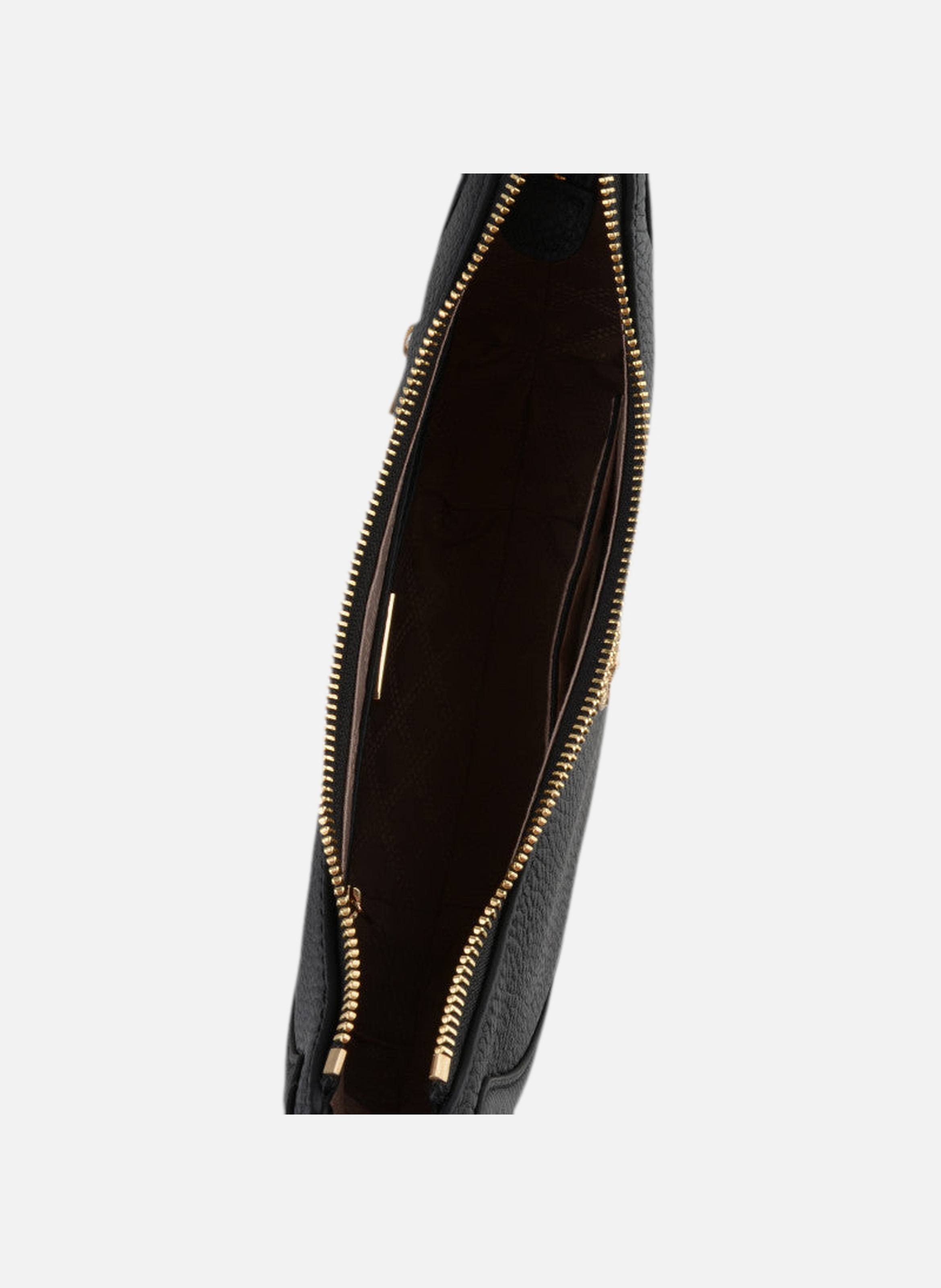 Image | sac porté épaule en cuir de vachette POURCHET Noir