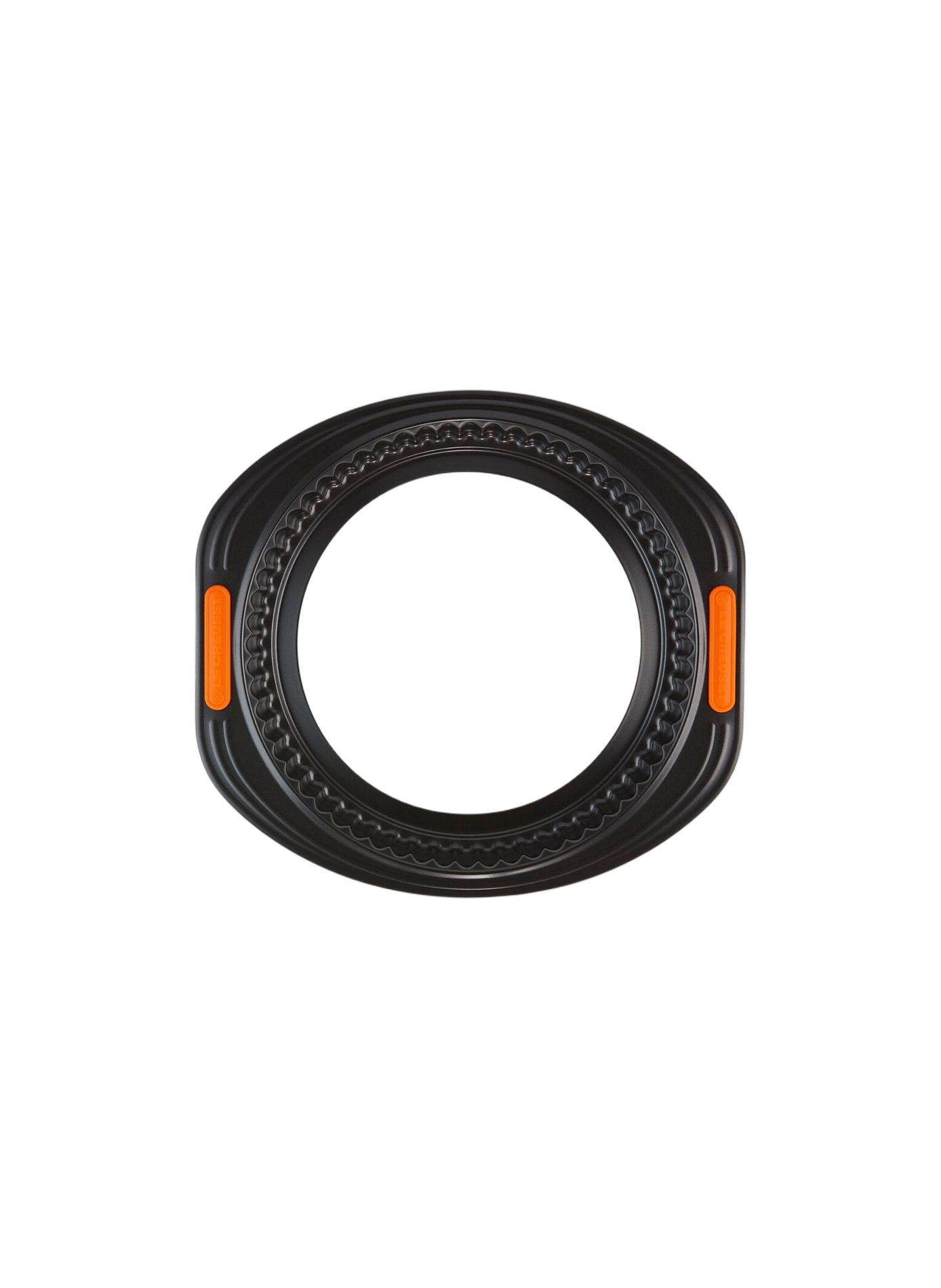 Removable bottom steel tart mold LE CREUSET Black