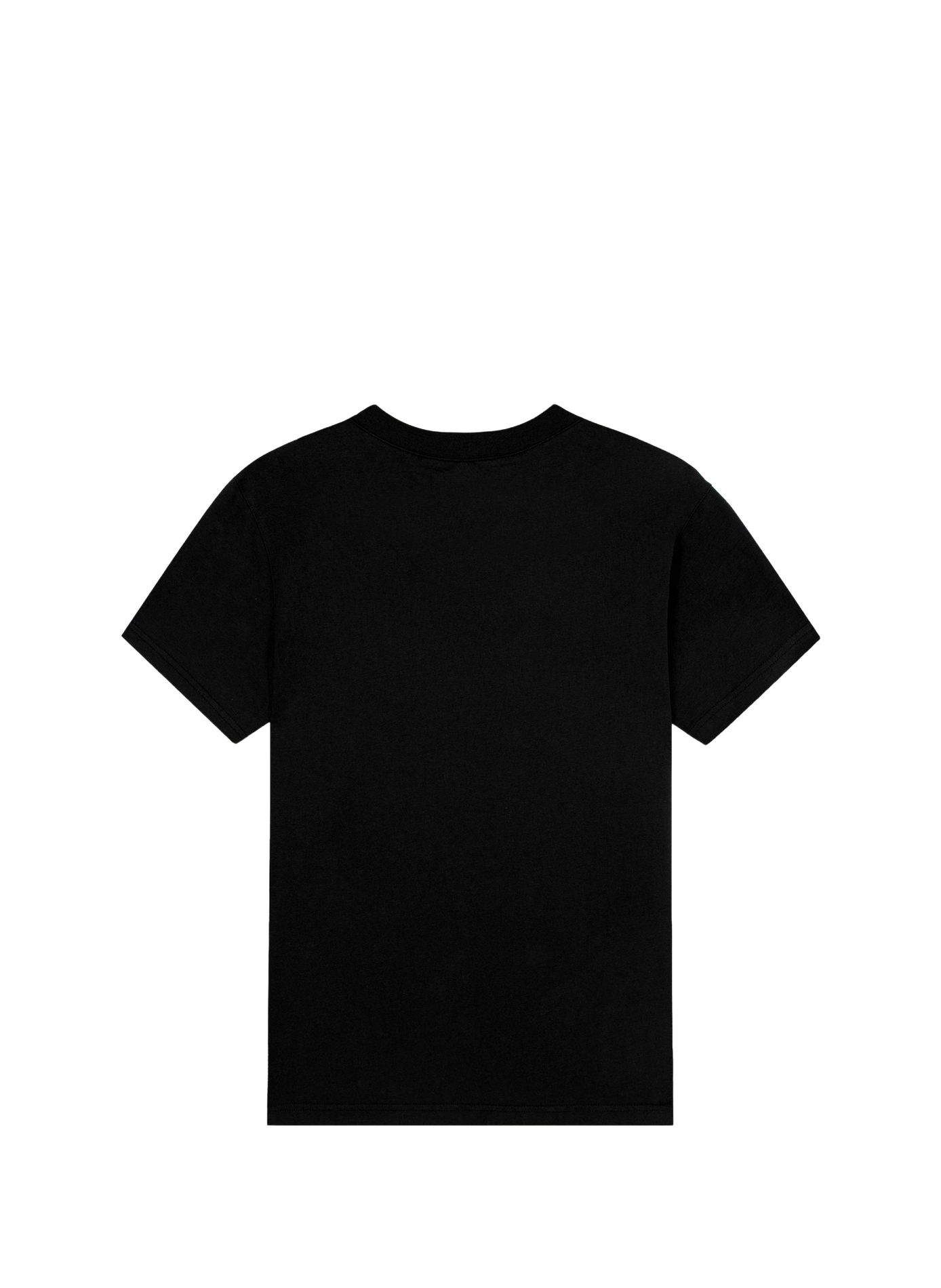 Popincourt embroidered cotton t-shirt MAISON LABICHE Black