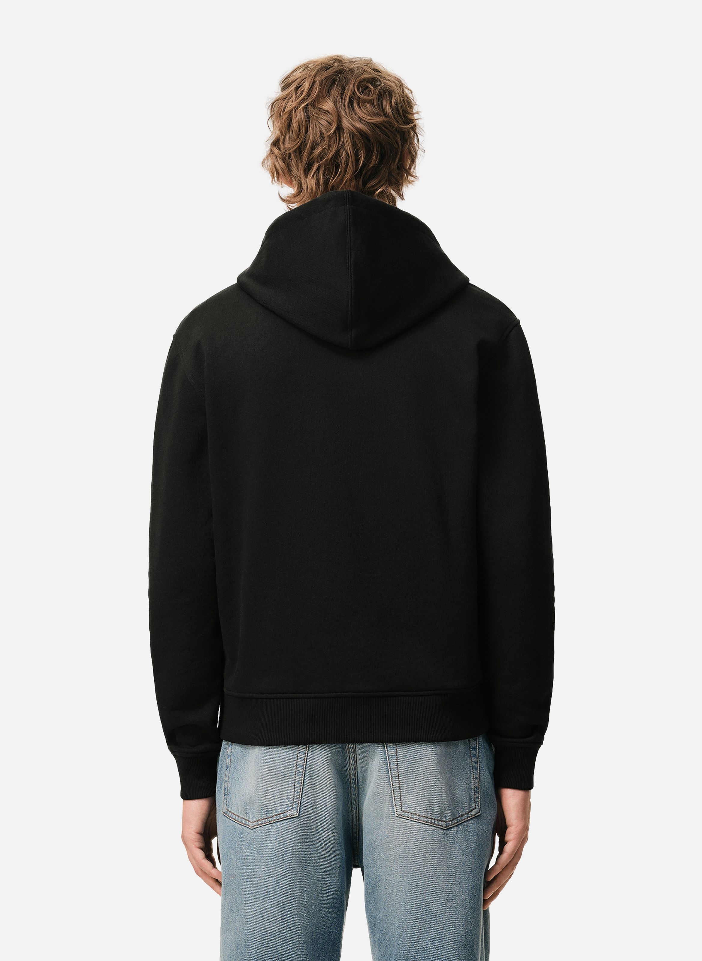 Hoodie zippé ami de coeur rouge unisexe AMI PARIS Noir